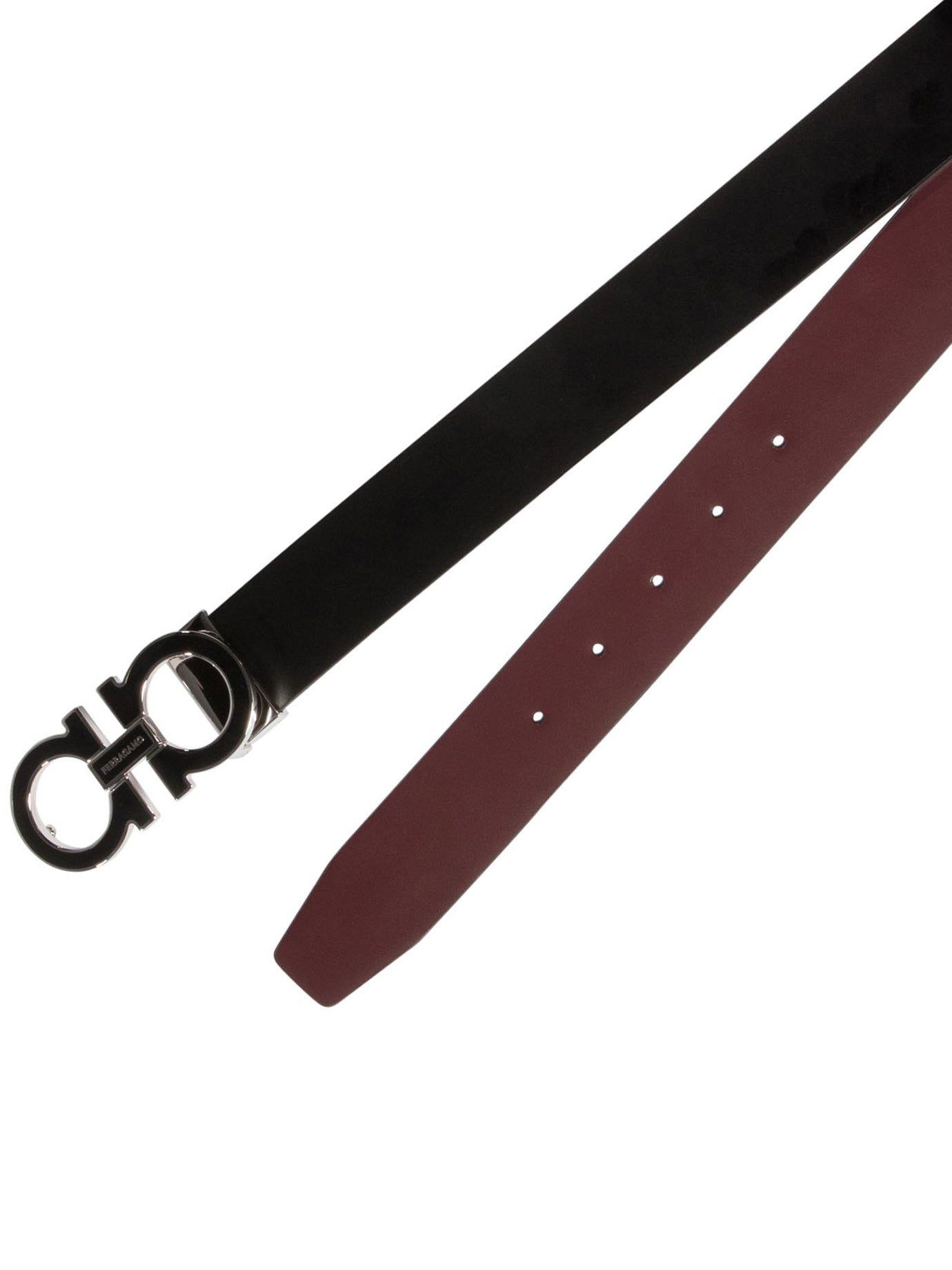 Ferragamo Gancini Adjustable And Reversible Belt