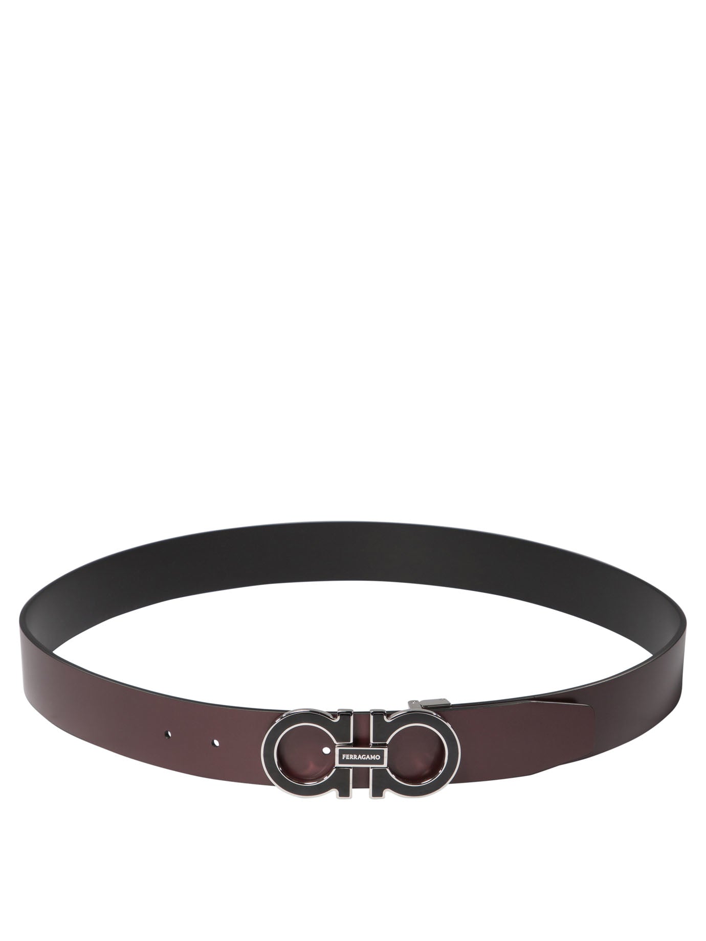 Ferragamo Gancini Adjustable And Reversible Belt