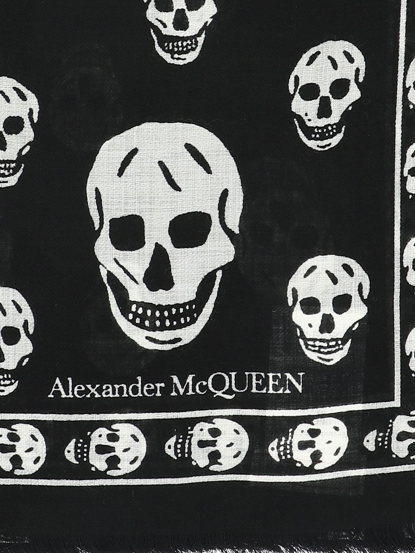 Alexander McQueen Skull Scarf