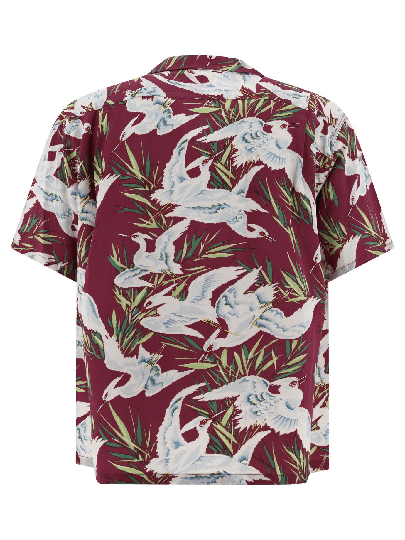 Sun Surf White Egret Shirt