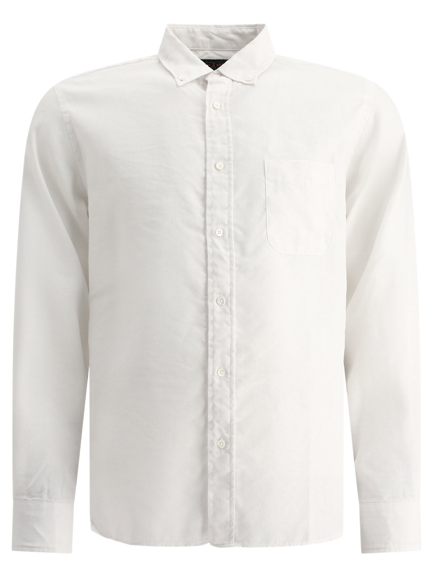 Beams Plus Linen Shirt With Chest Pocket