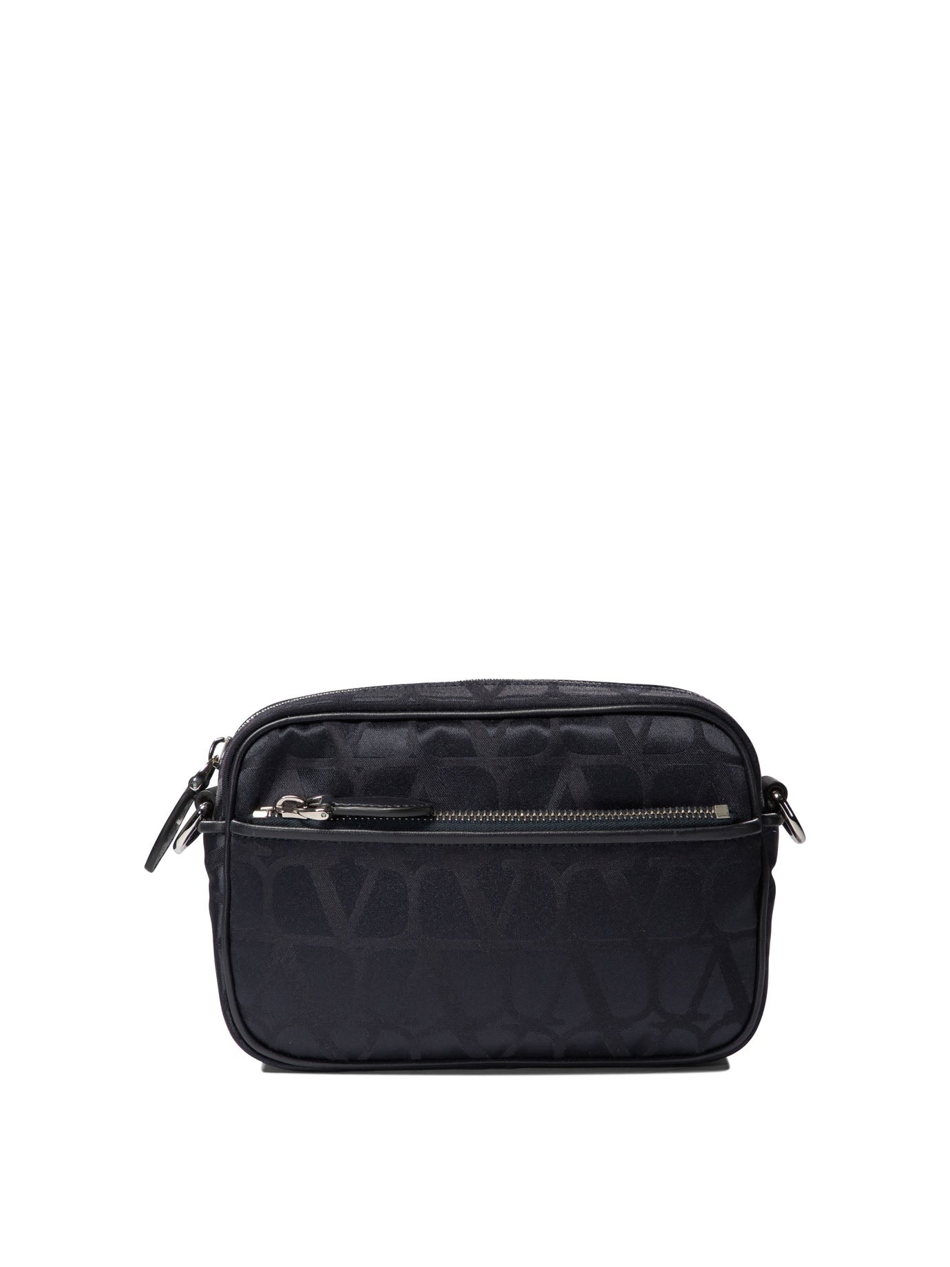 Valentino Garavani Crossbody Bag In Toile Iconographe Technical Fabric