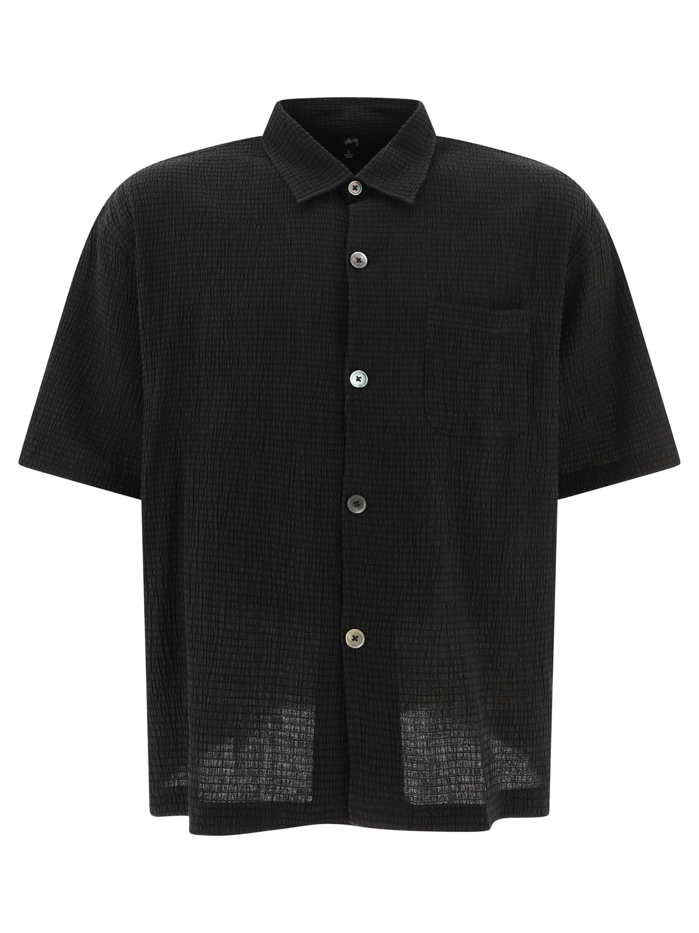 Stüssy Flat Bottom Crinkled Shirt