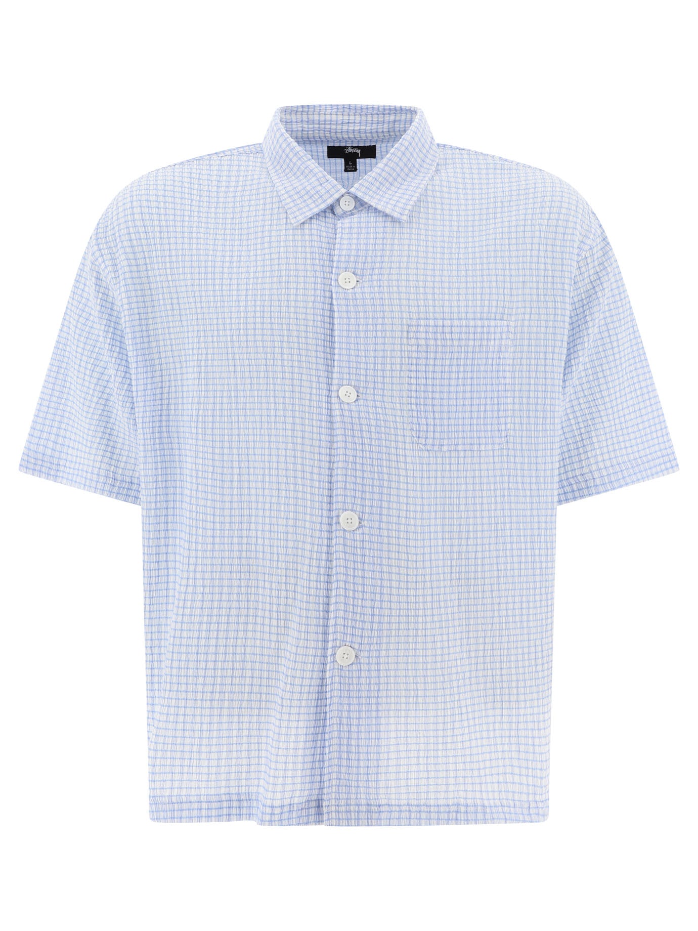 Stüssy Flat Bottom Crinkled Shirt