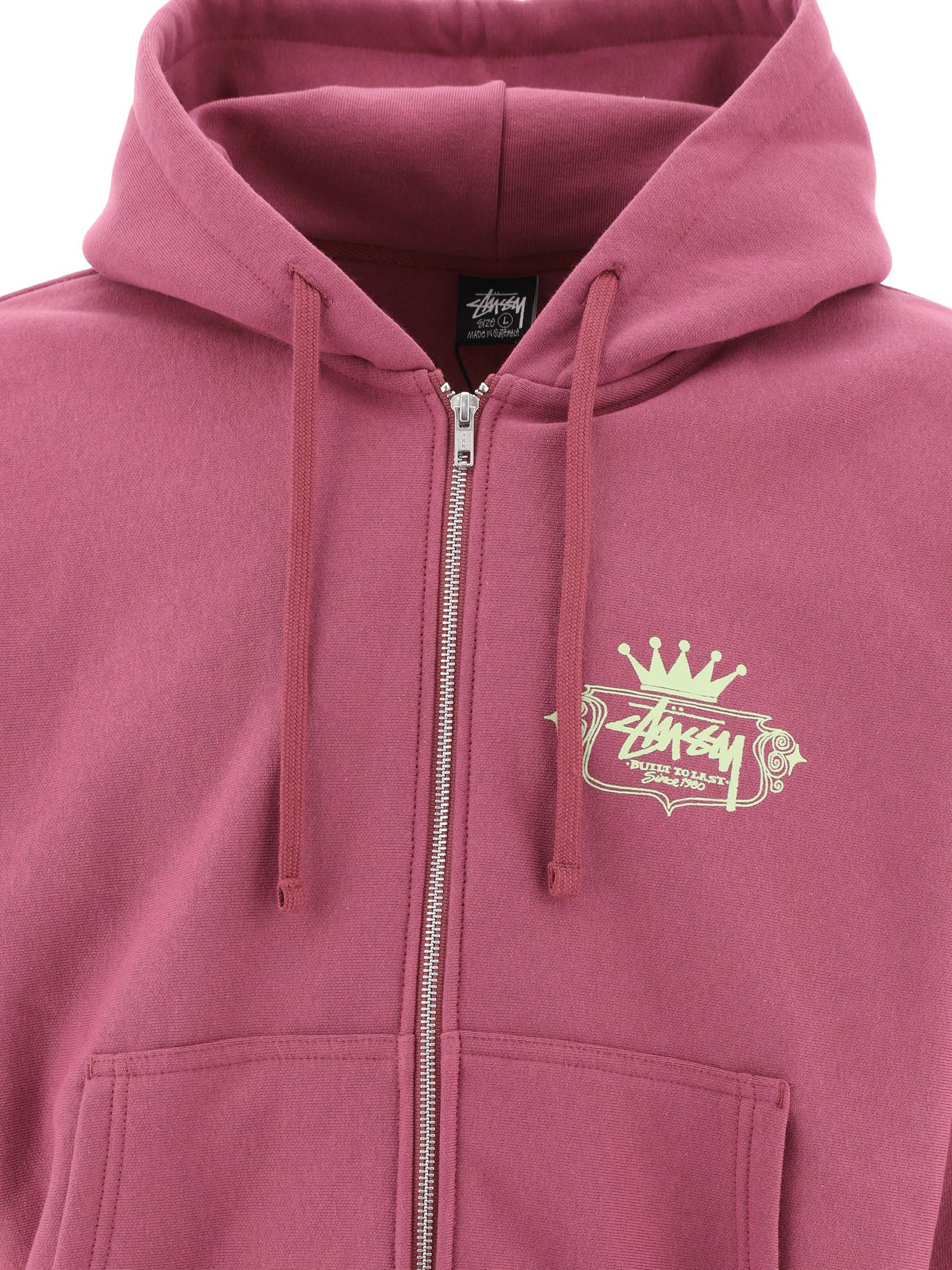 Stüssy Built To Last Zippered Hoodie