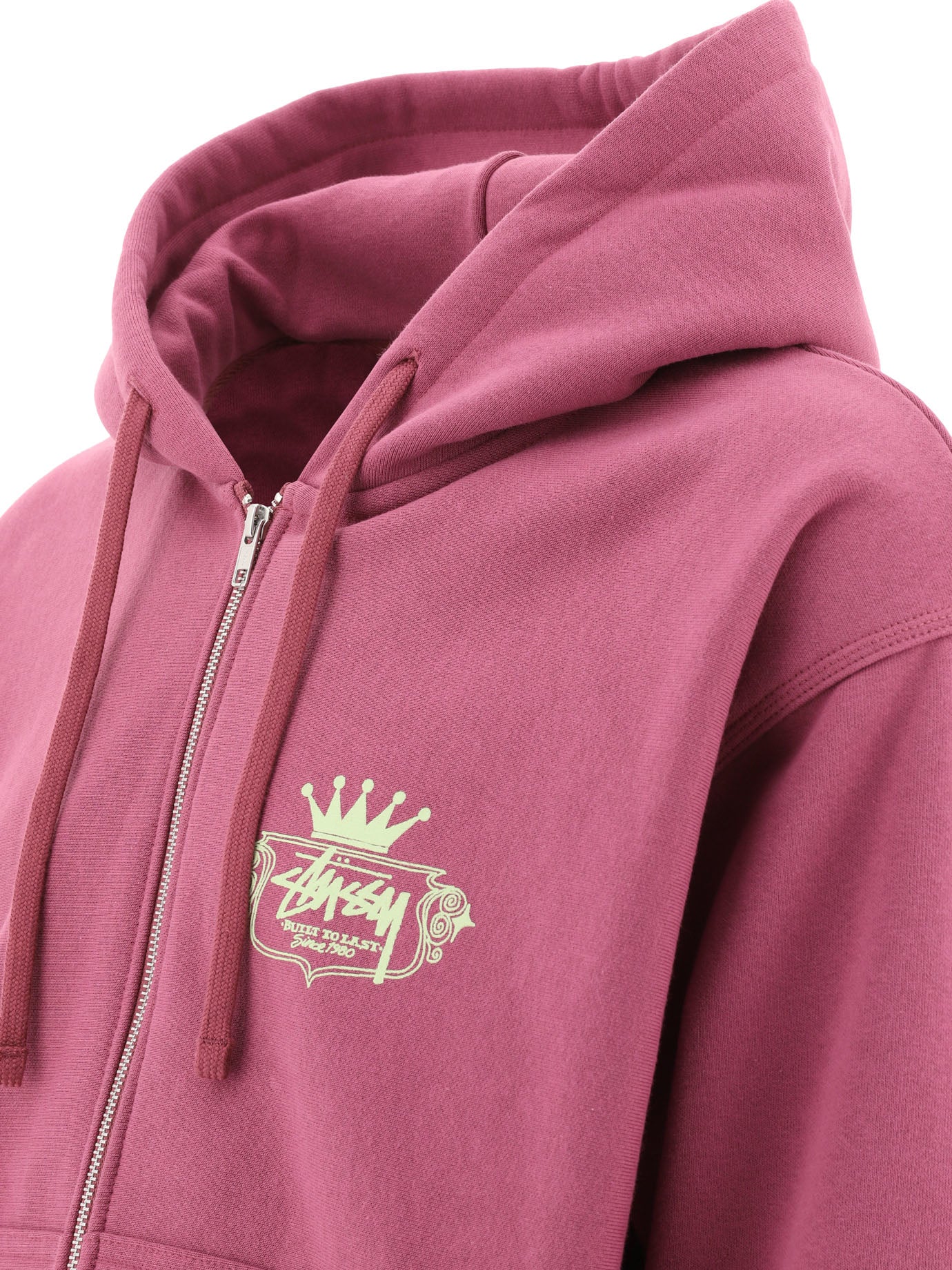 Stüssy Built To Last Zippered Hoodie