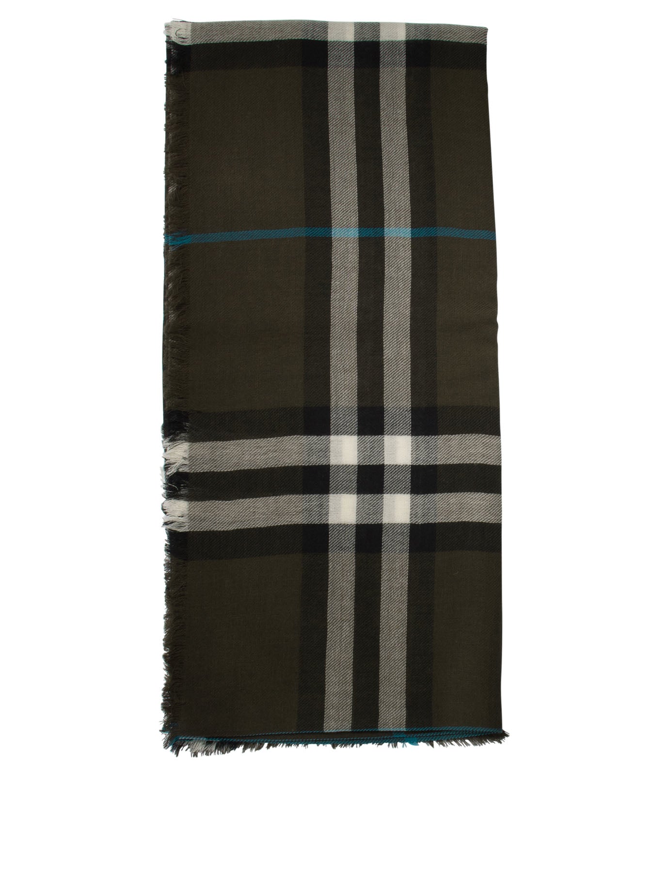 Burberry Check Wool Scarf