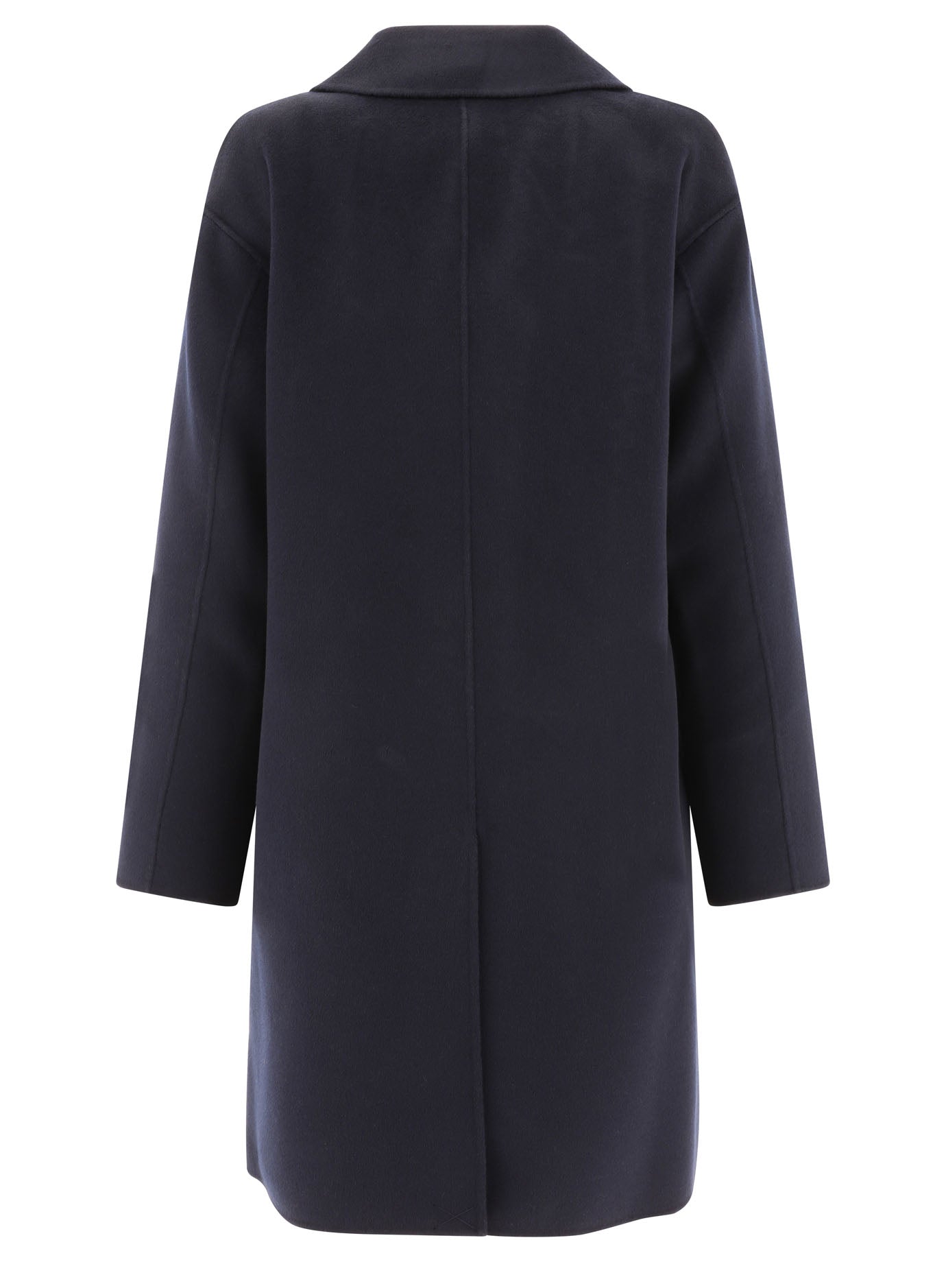 Max Mara S Coat Single-Breasted Wool Coat