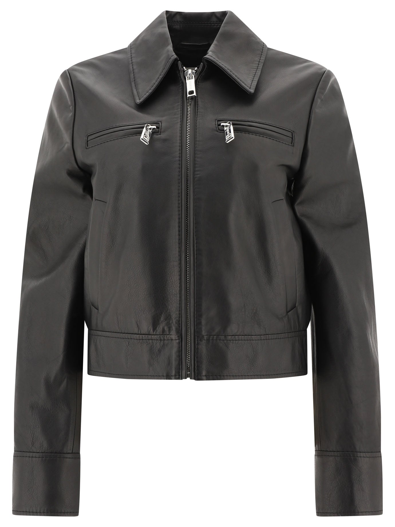 Max Mara Sportmax Bolsena Leather Jacket