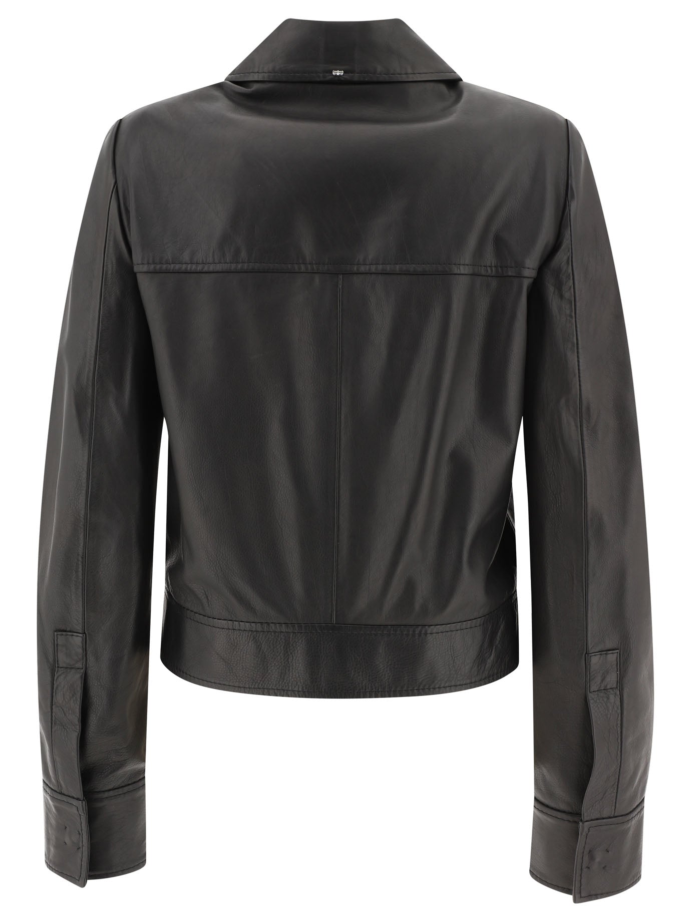 Max Mara Sportmax Bolsena Leather Jacket