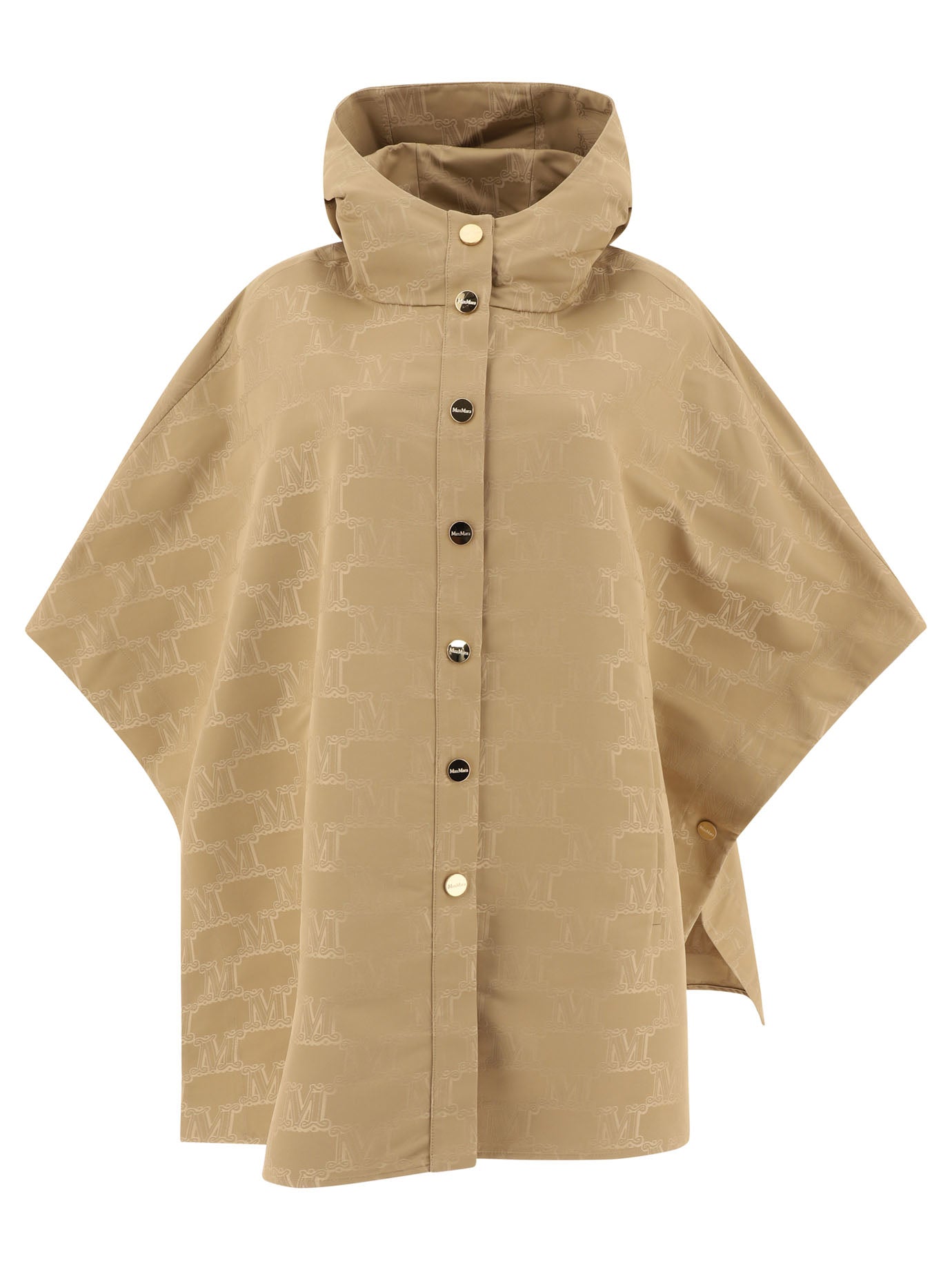 Max Mara Water-Repellent Jacquard Cape