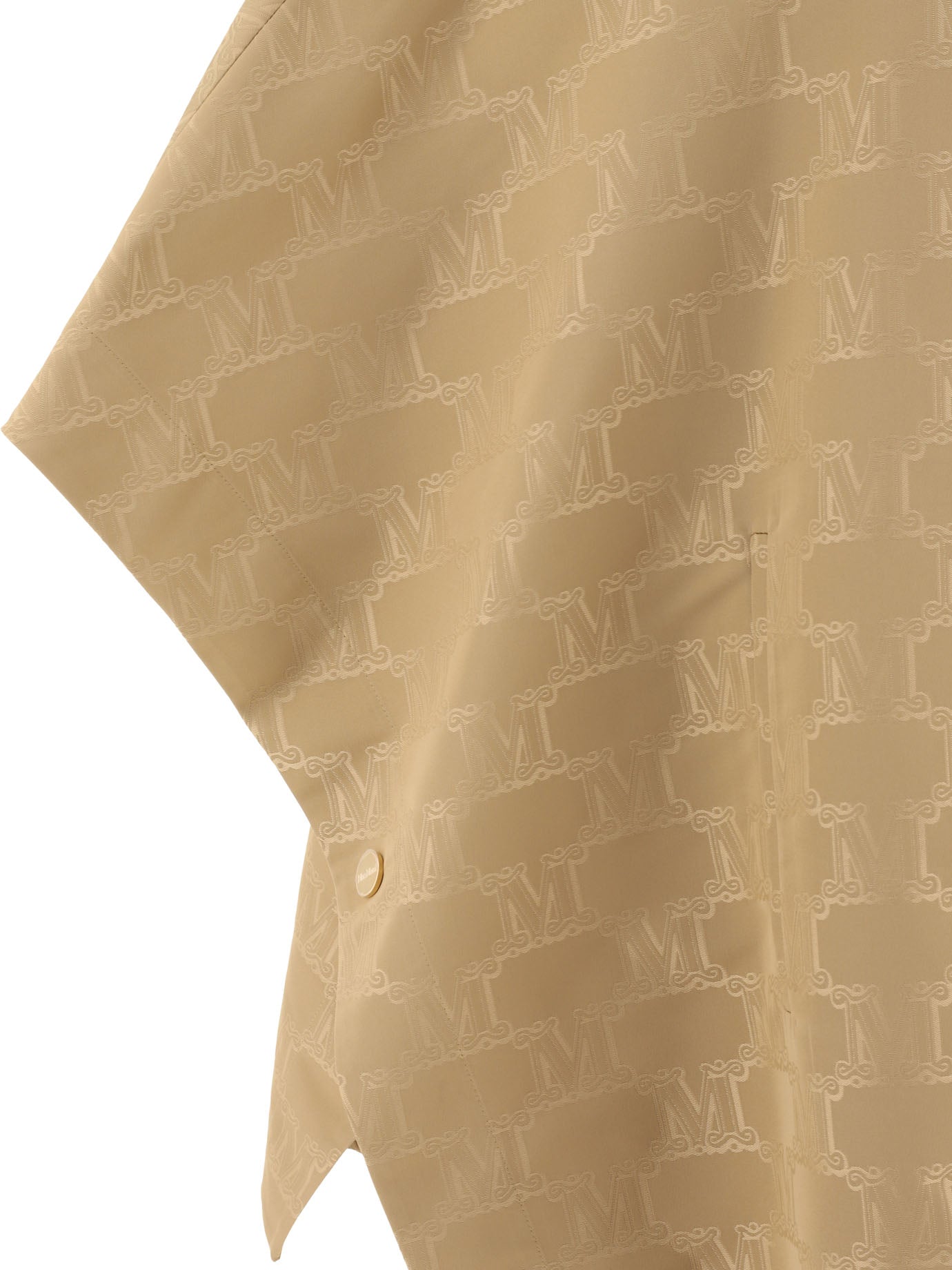 Max Mara Water-Repellent Jacquard Cape