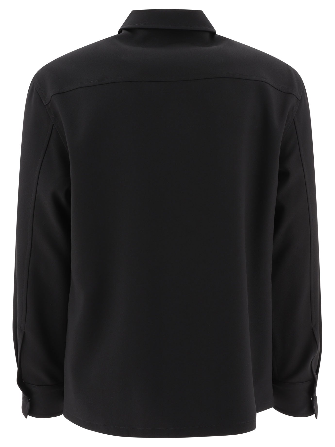 Jil Sander Shirt In Polyester Gabardine