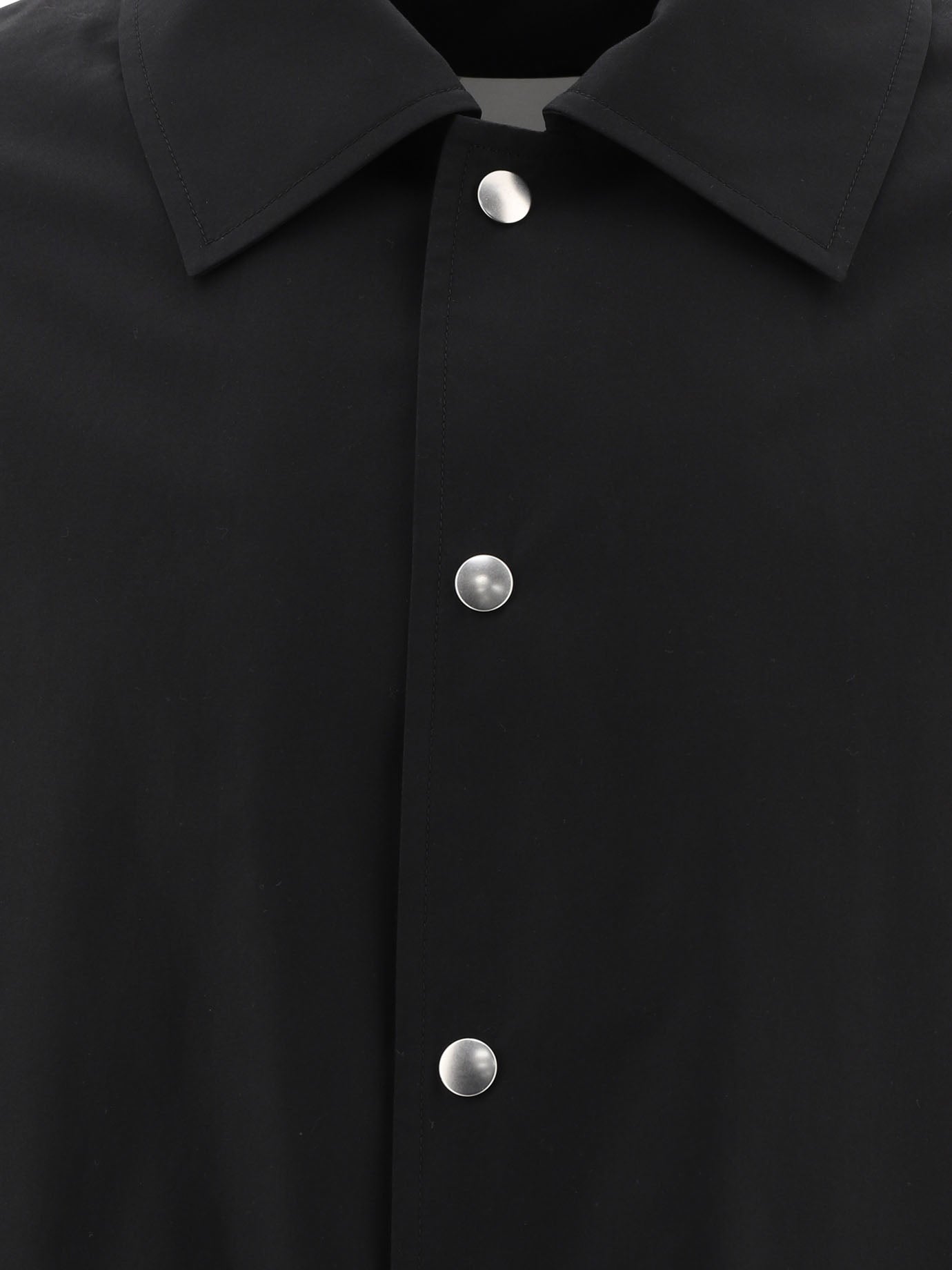 Jil Sander Overshirt With Logo Print