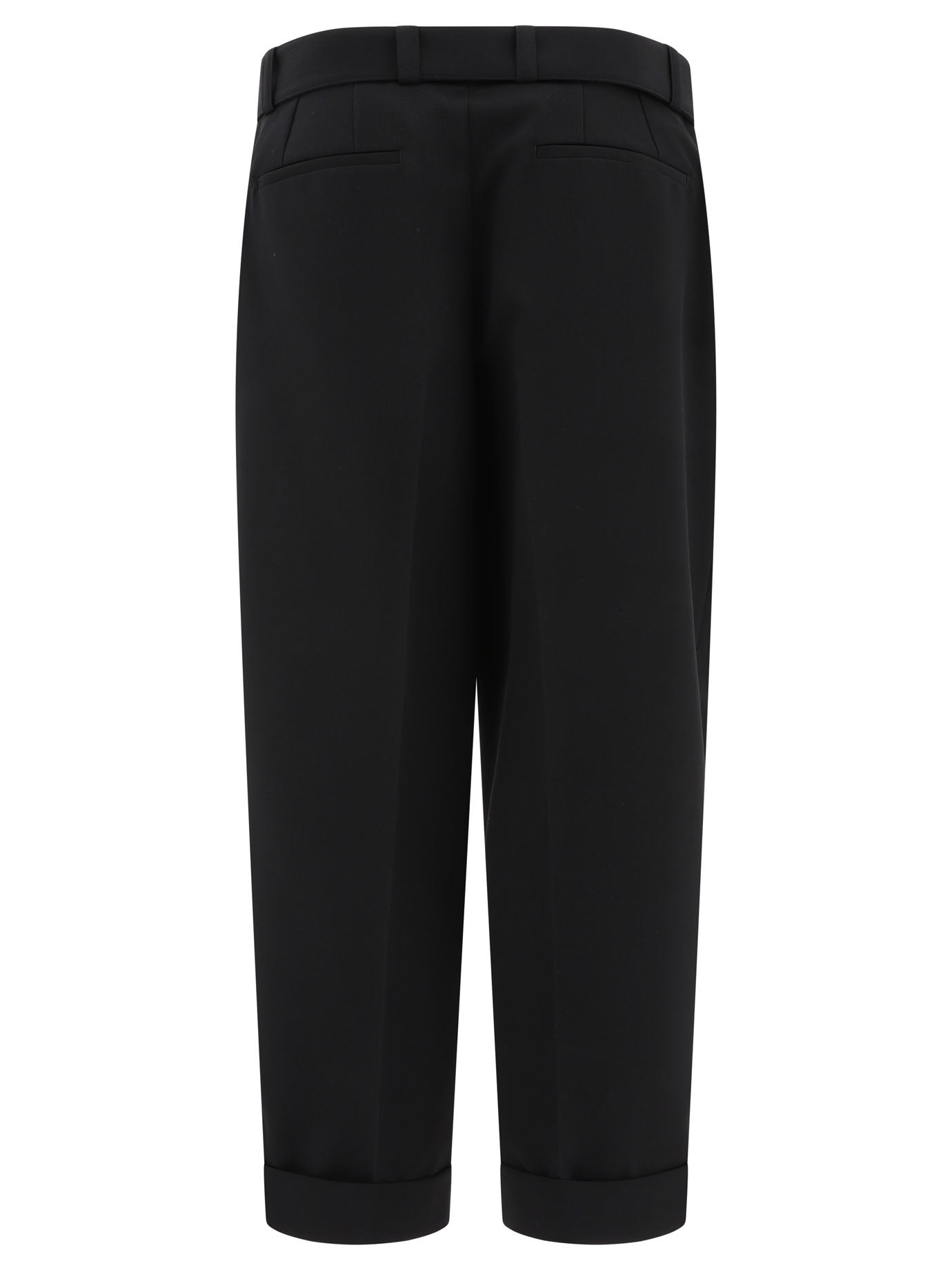 Jil Sander Belted Trousers