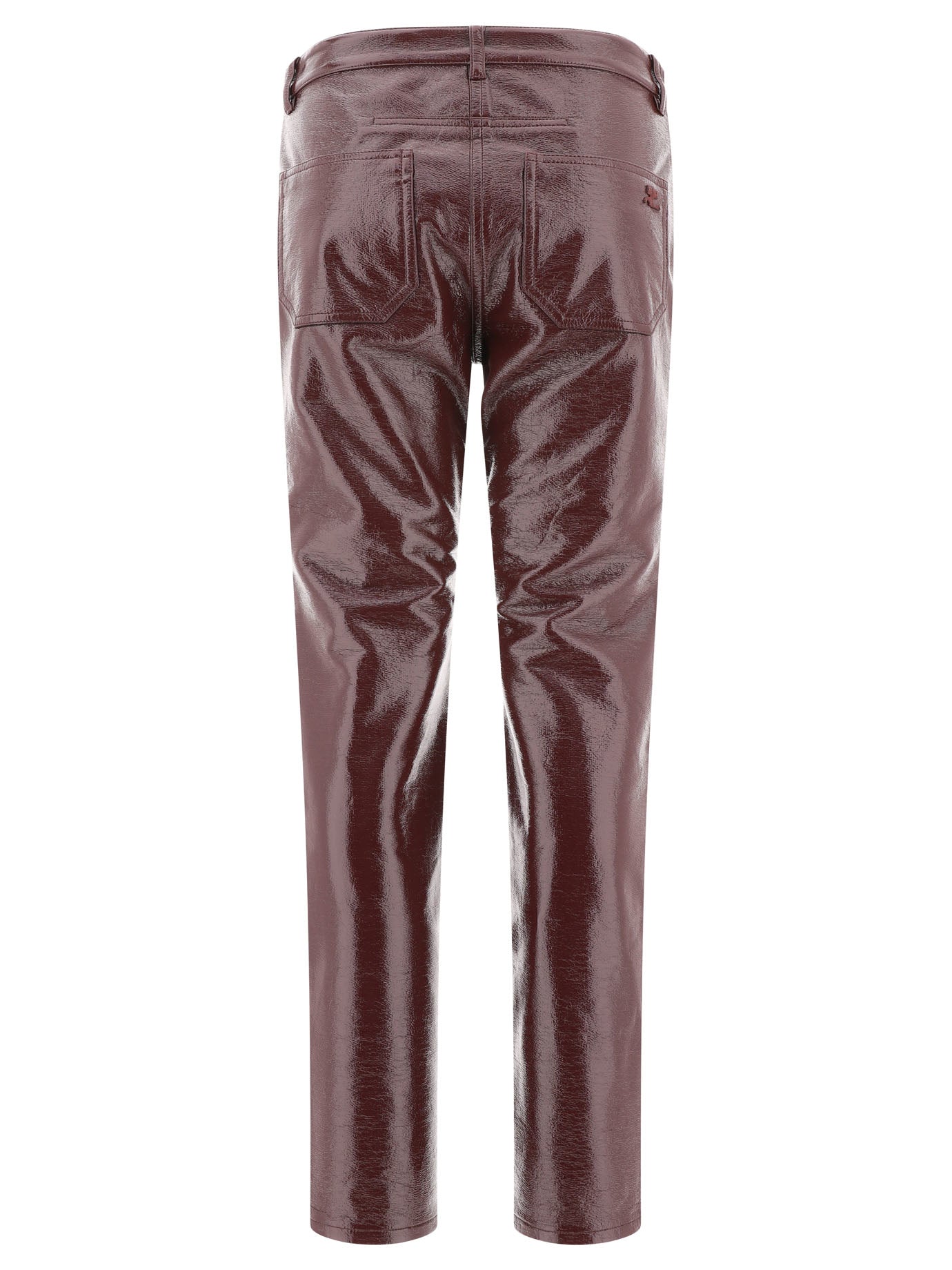 Courrèges Reedition Vinyl Trousers