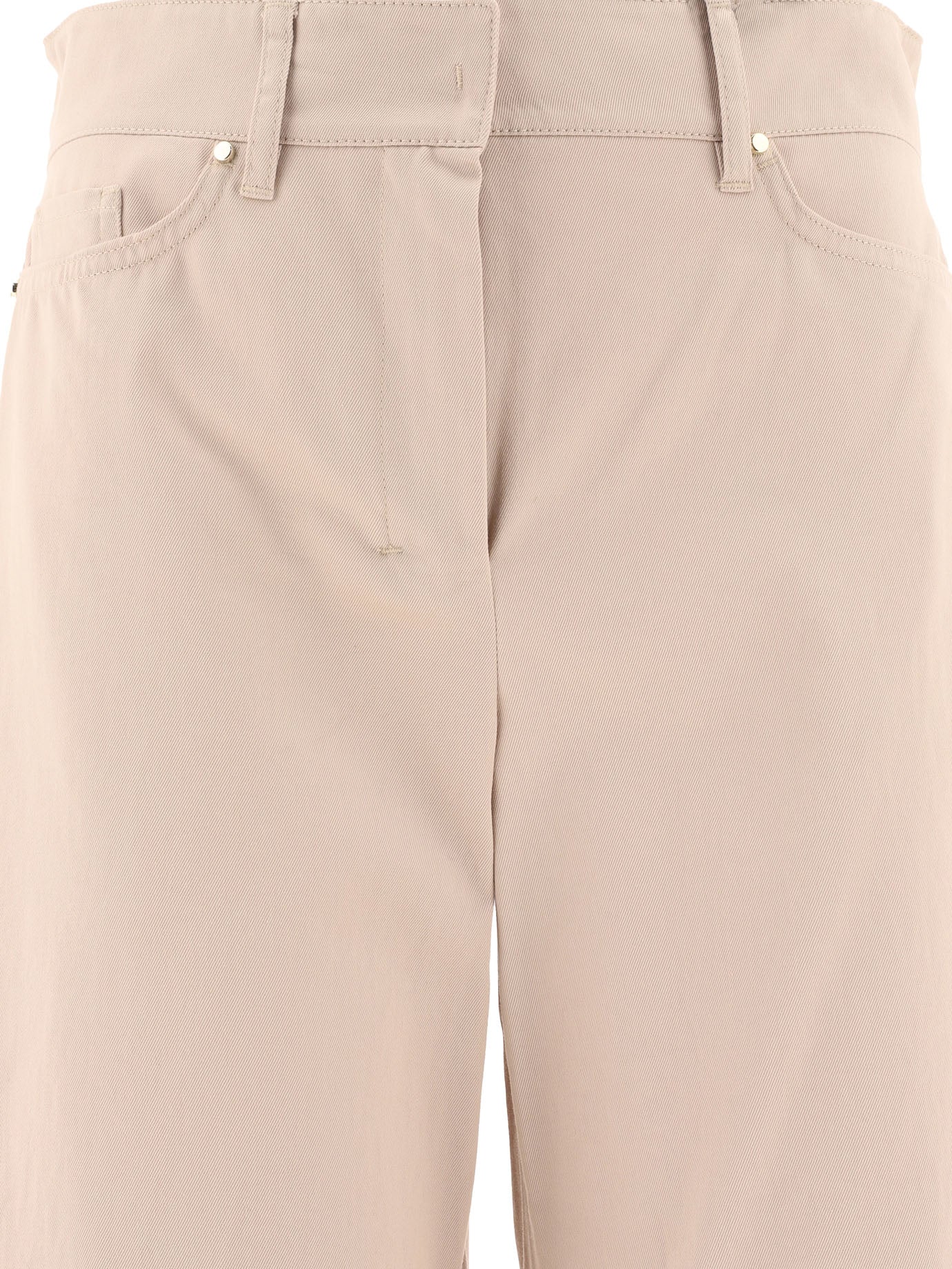 Max Mara S Milo Gabardine Cotton Trousers