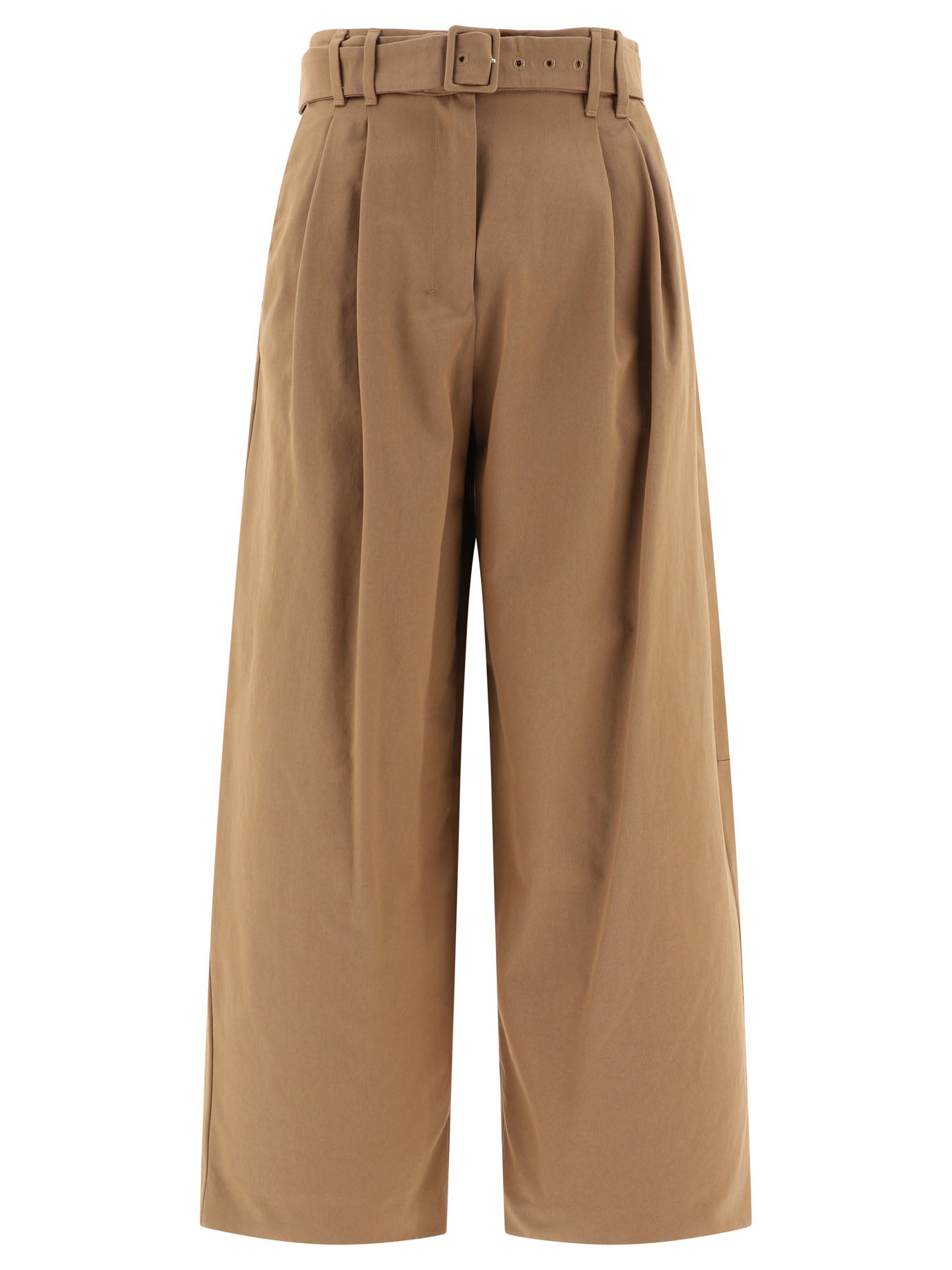 Max Mara S Dina Wide Gabardine Trousers