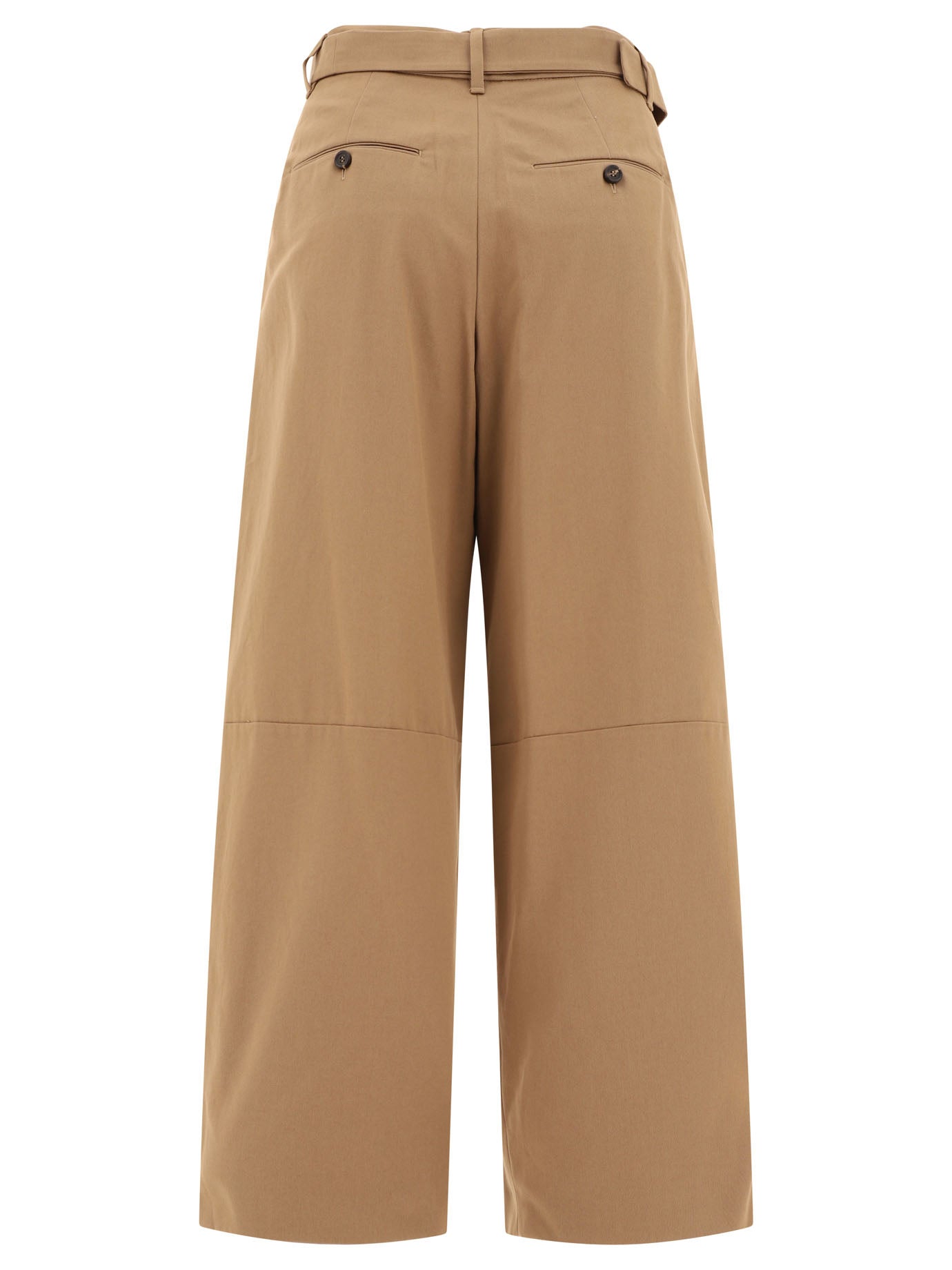 Max Mara S Dina Wide Gabardine Trousers