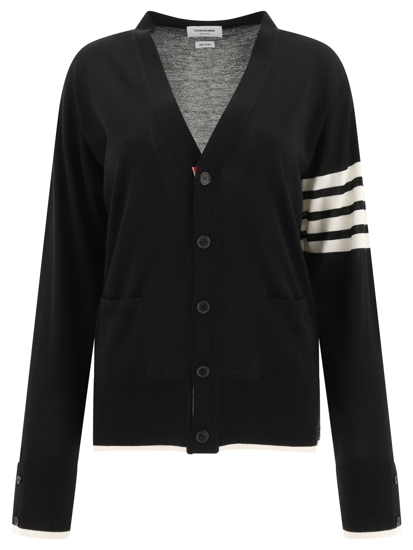 Thom Browne 4 Bar Cardigan