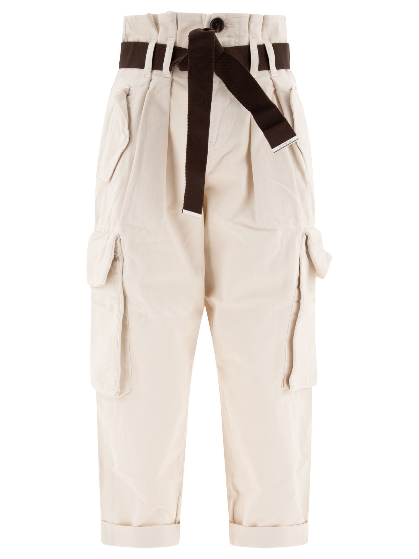 Pinko Ronfare Cropped Cargo Trousers