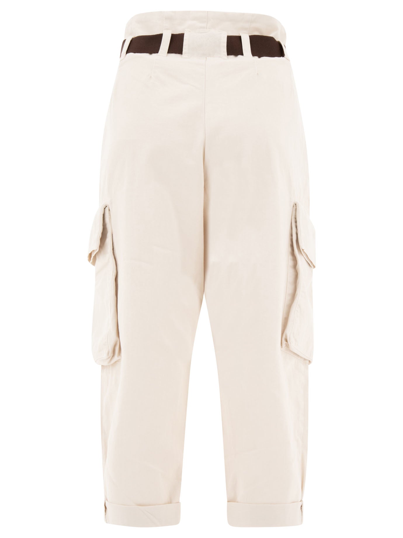 Pinko Ronfare Cropped Cargo Trousers