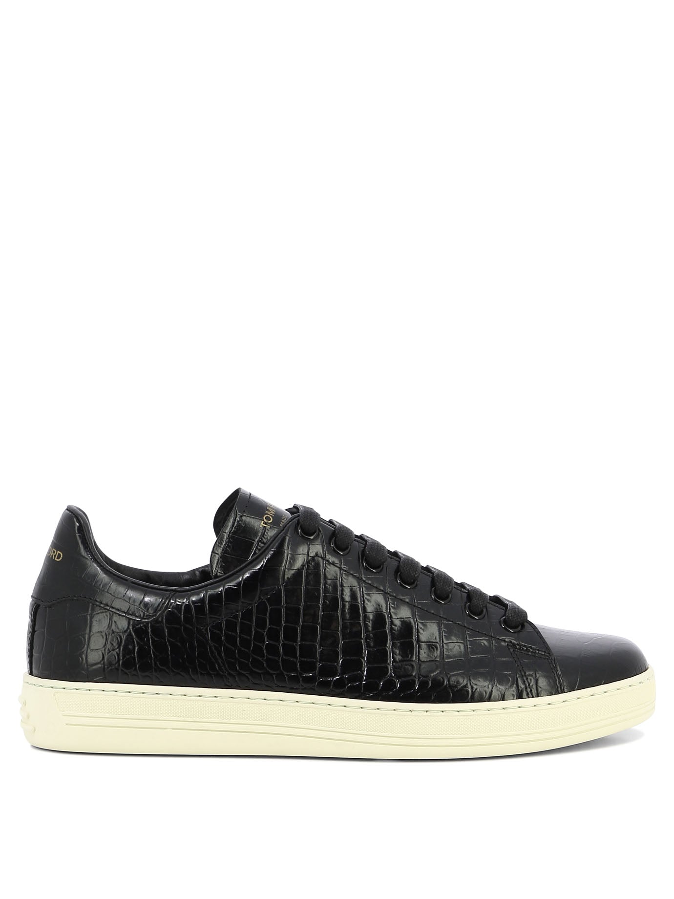 Tom Ford Croc-Print Sneakers