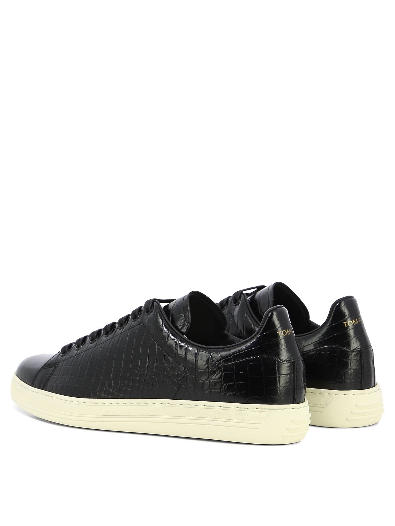 Tom Ford Croc-Print Sneakers