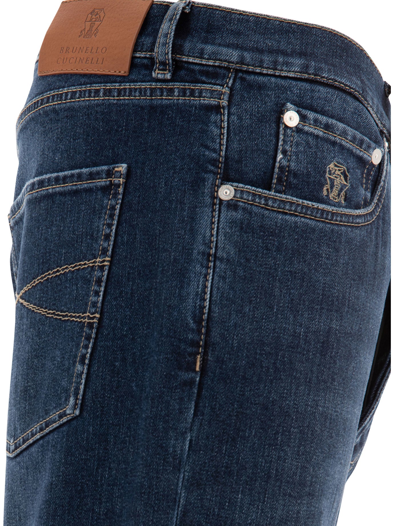 Brunello Cucinelli Jeans With Distressed Effect