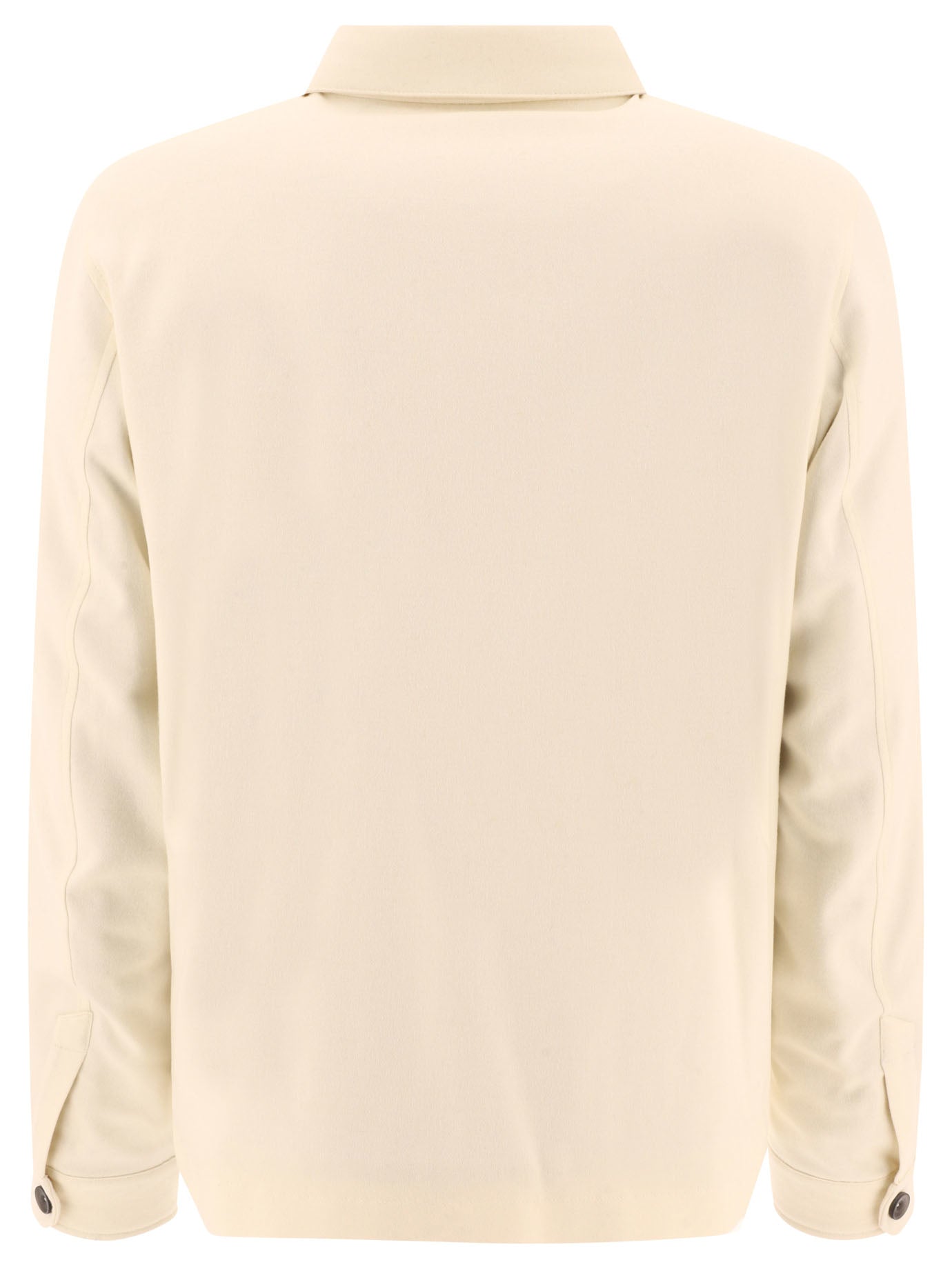 Herno Resort Overshirt In Cashmere And Silk