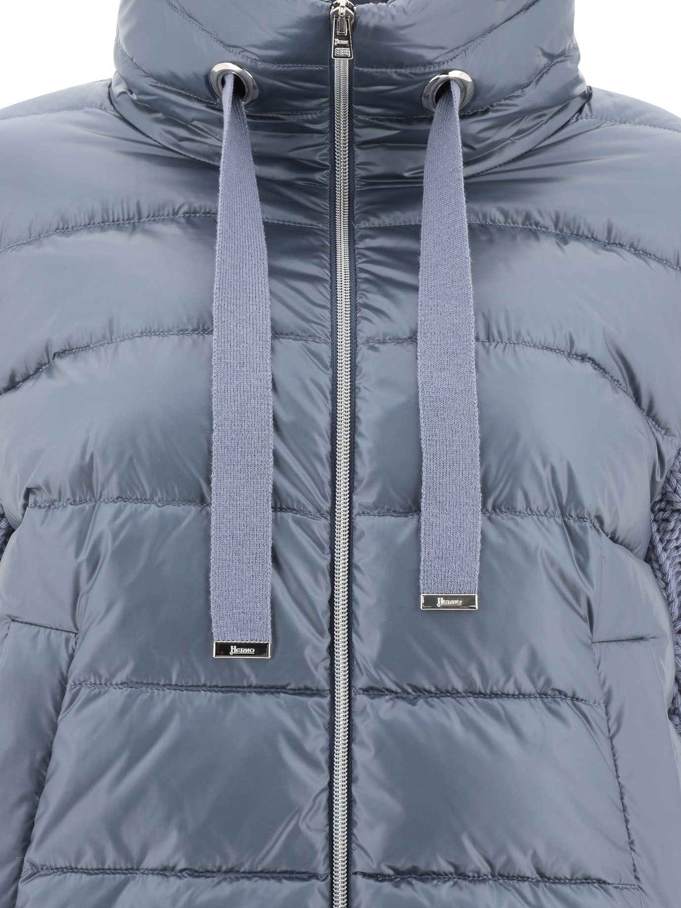 Herno Down Jacket In Nylon Ultralight And Infinity Braid