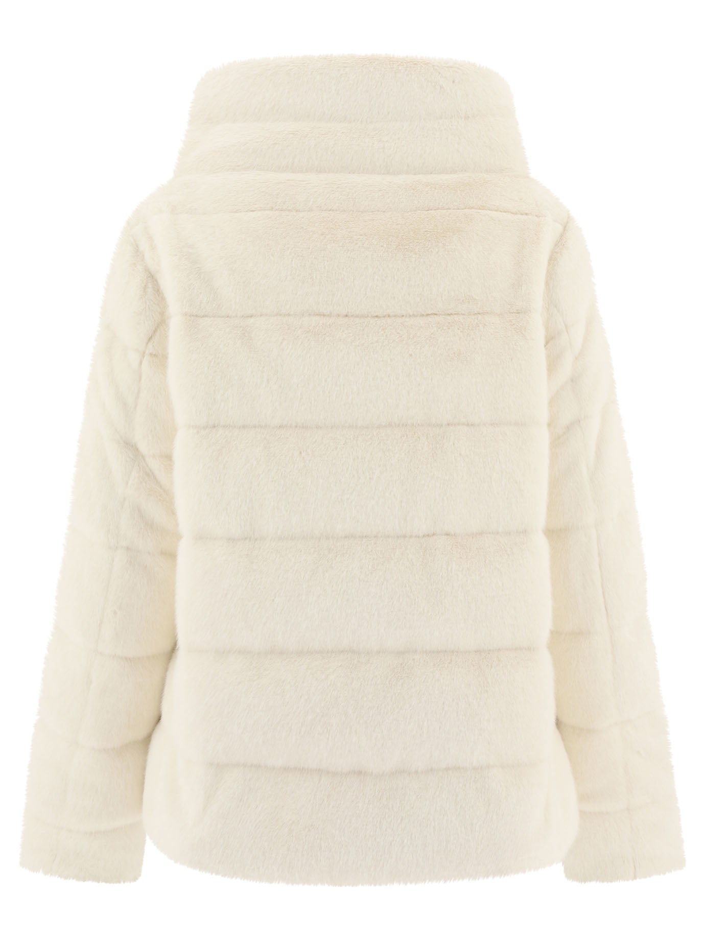 Herno Faux Fur Down Jacket