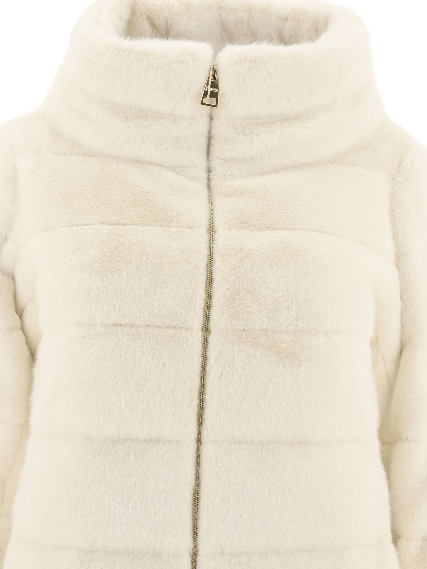 Herno Faux Fur Down Jacket