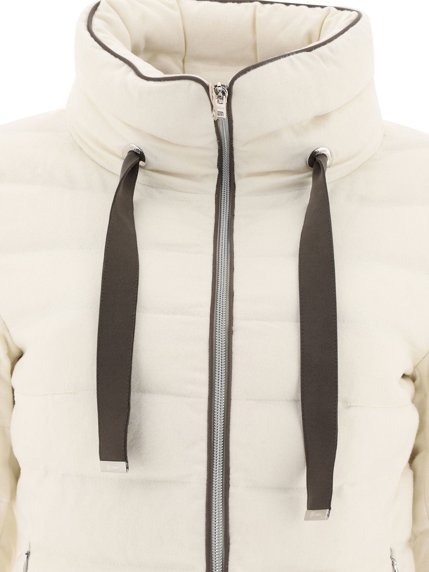 Herno Cashmere And Silk Down Jacket