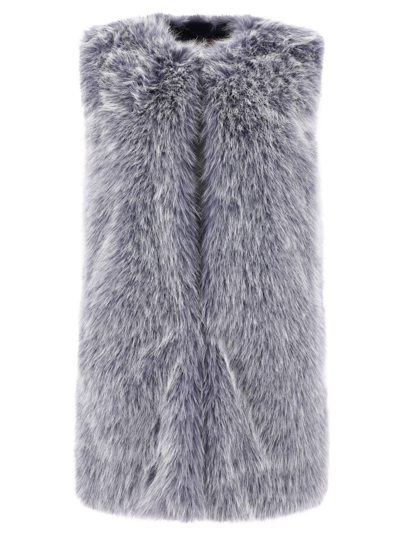 Herno Faux Fur Vest Jacket