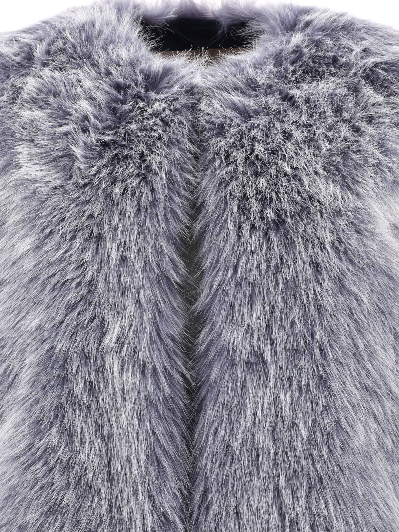 Herno Faux Fur Vest Jacket