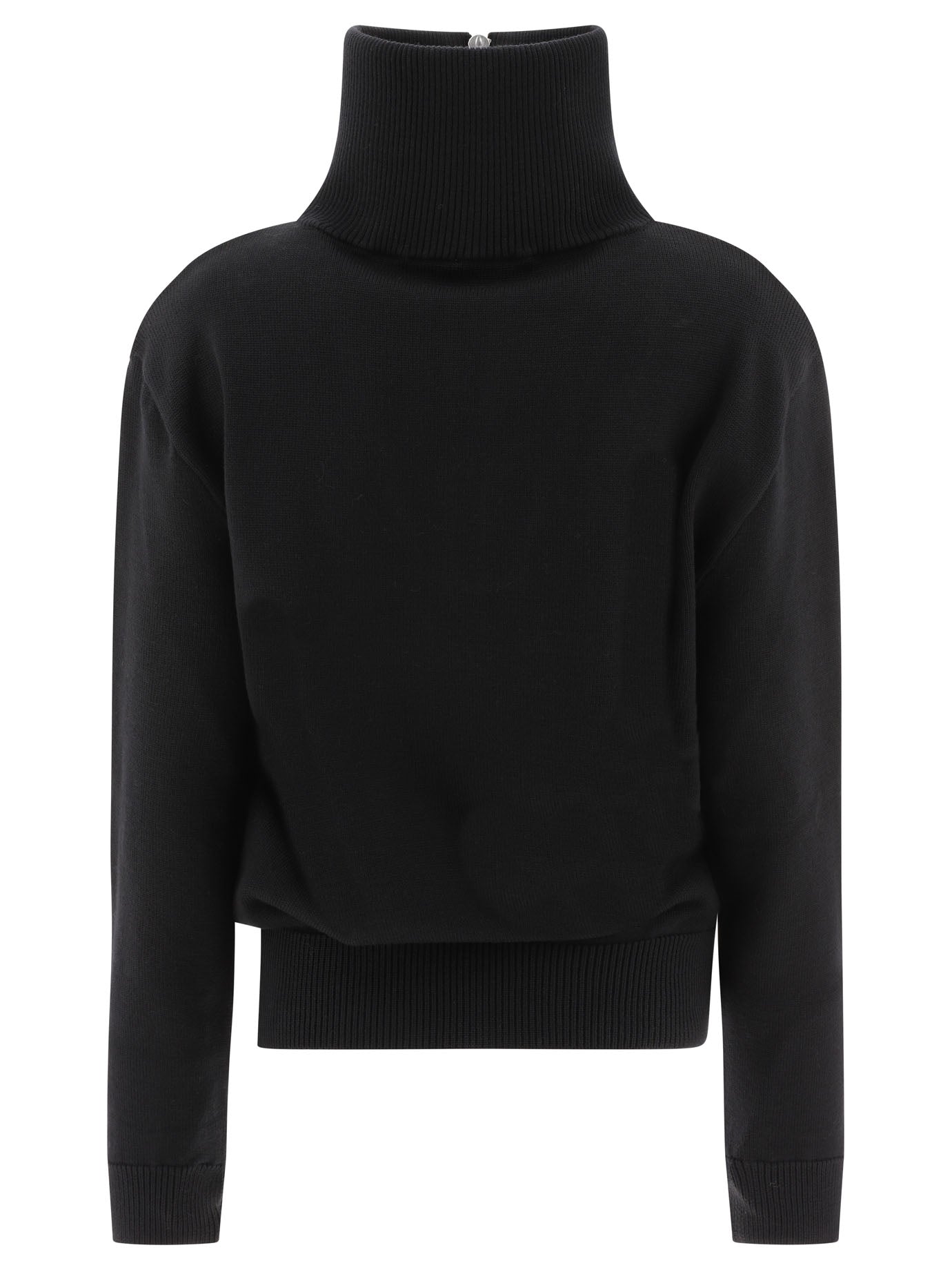 Courrèges Trucker Half-Zip Sweater