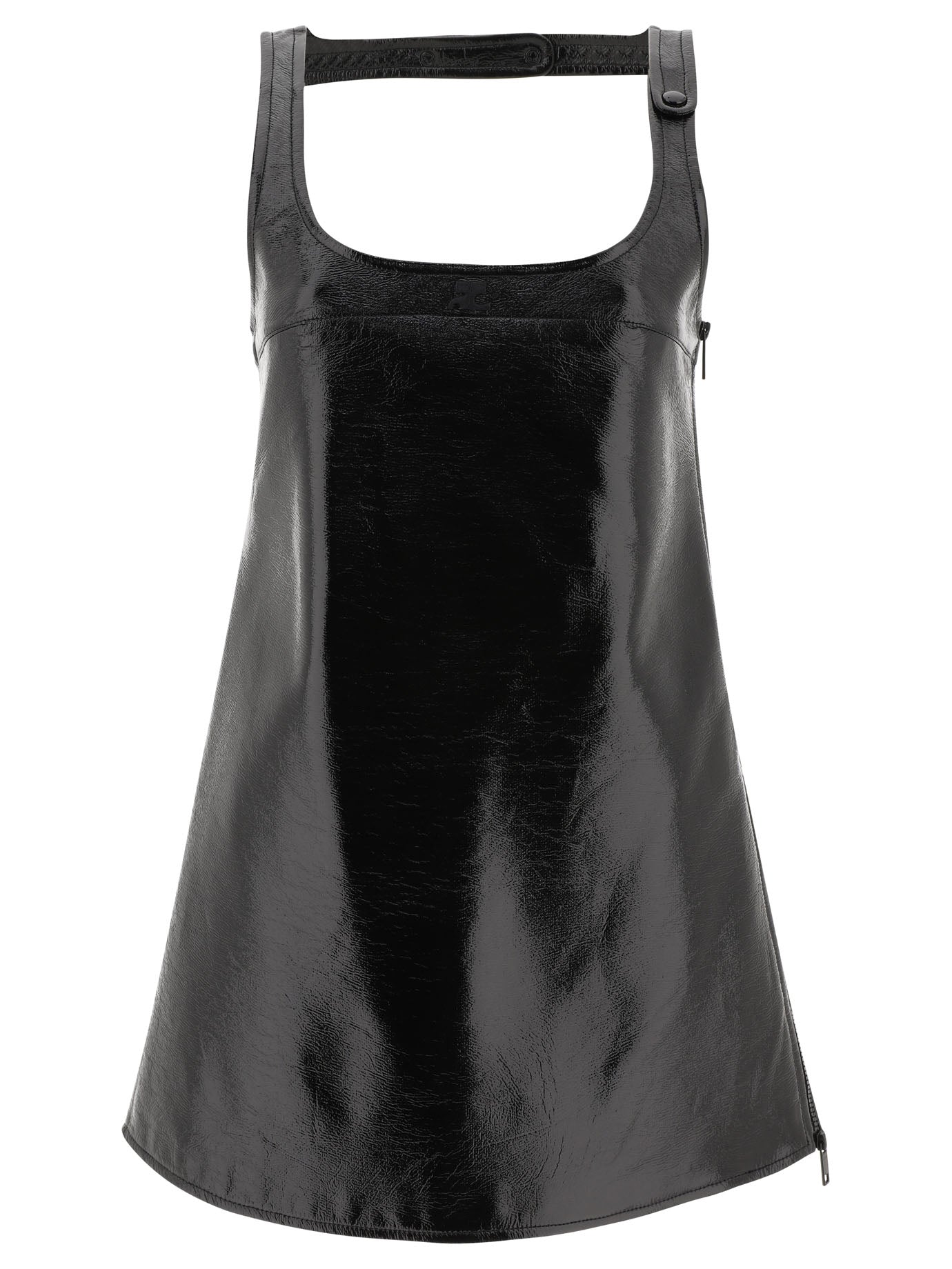 Courrèges Reedition Vinyl Dress