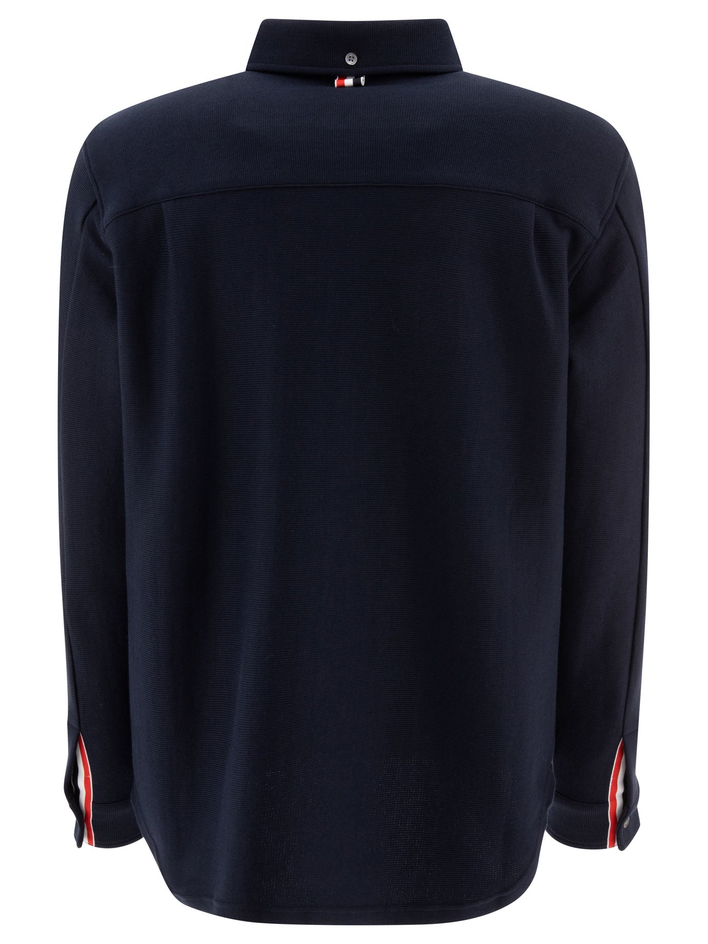 Thom Browne Double-Face Knit Overshirt