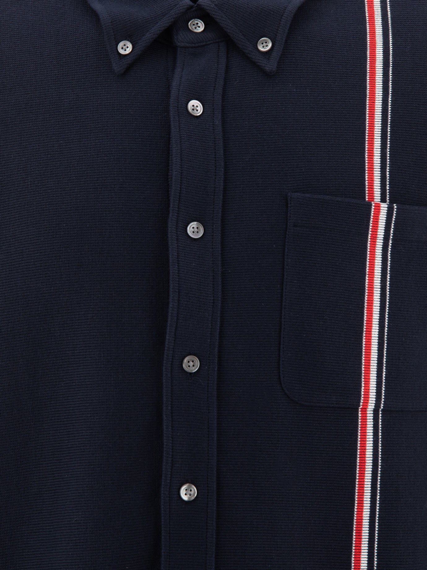 Thom Browne Double-Face Knit Overshirt