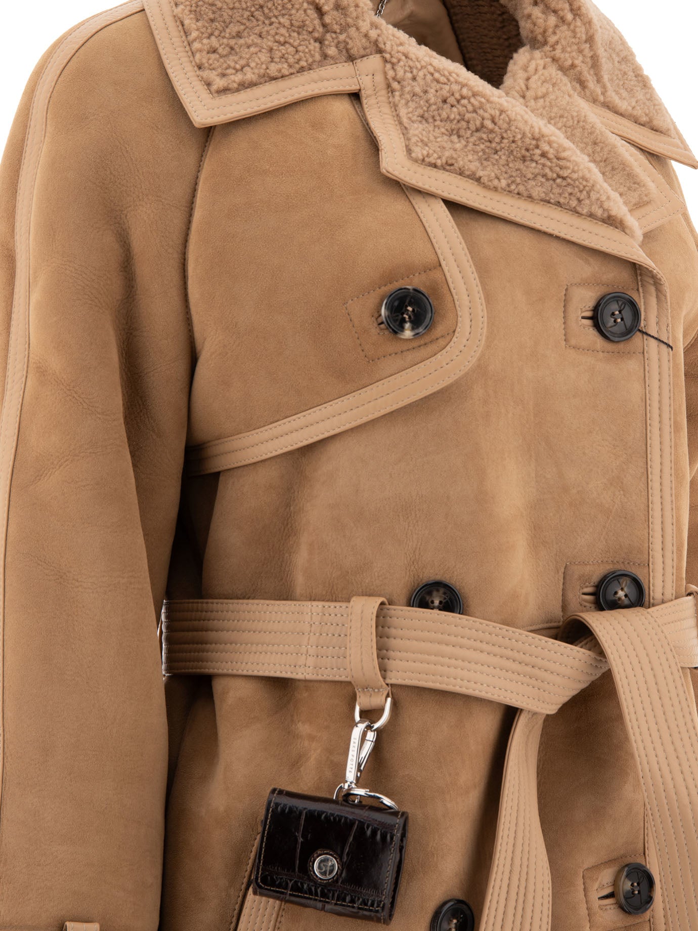 Saks Potts Alexa Trenchcoat-Style Coat