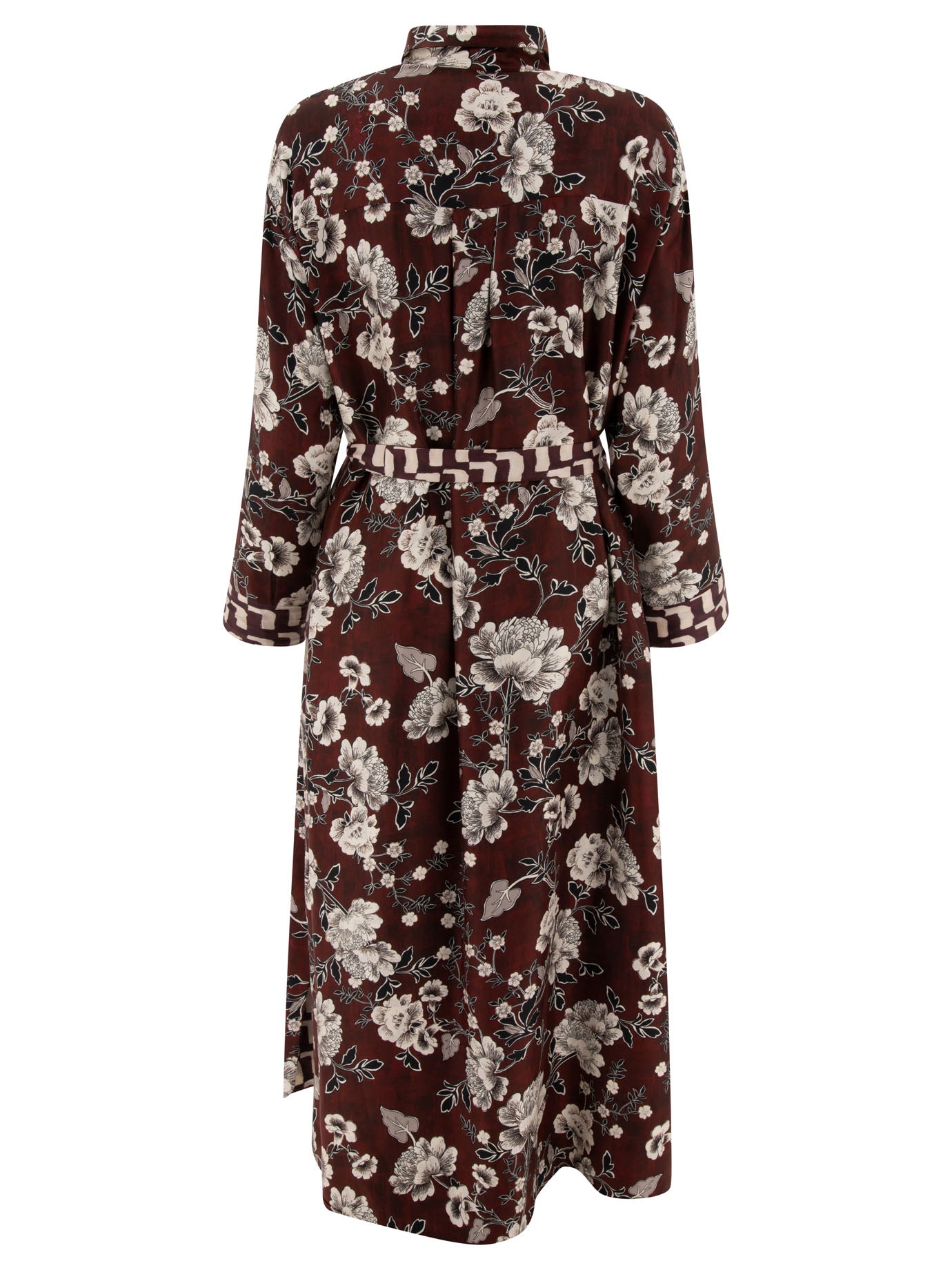 Max Mara Timeless Micaela Reversible Silk Shirt Dress