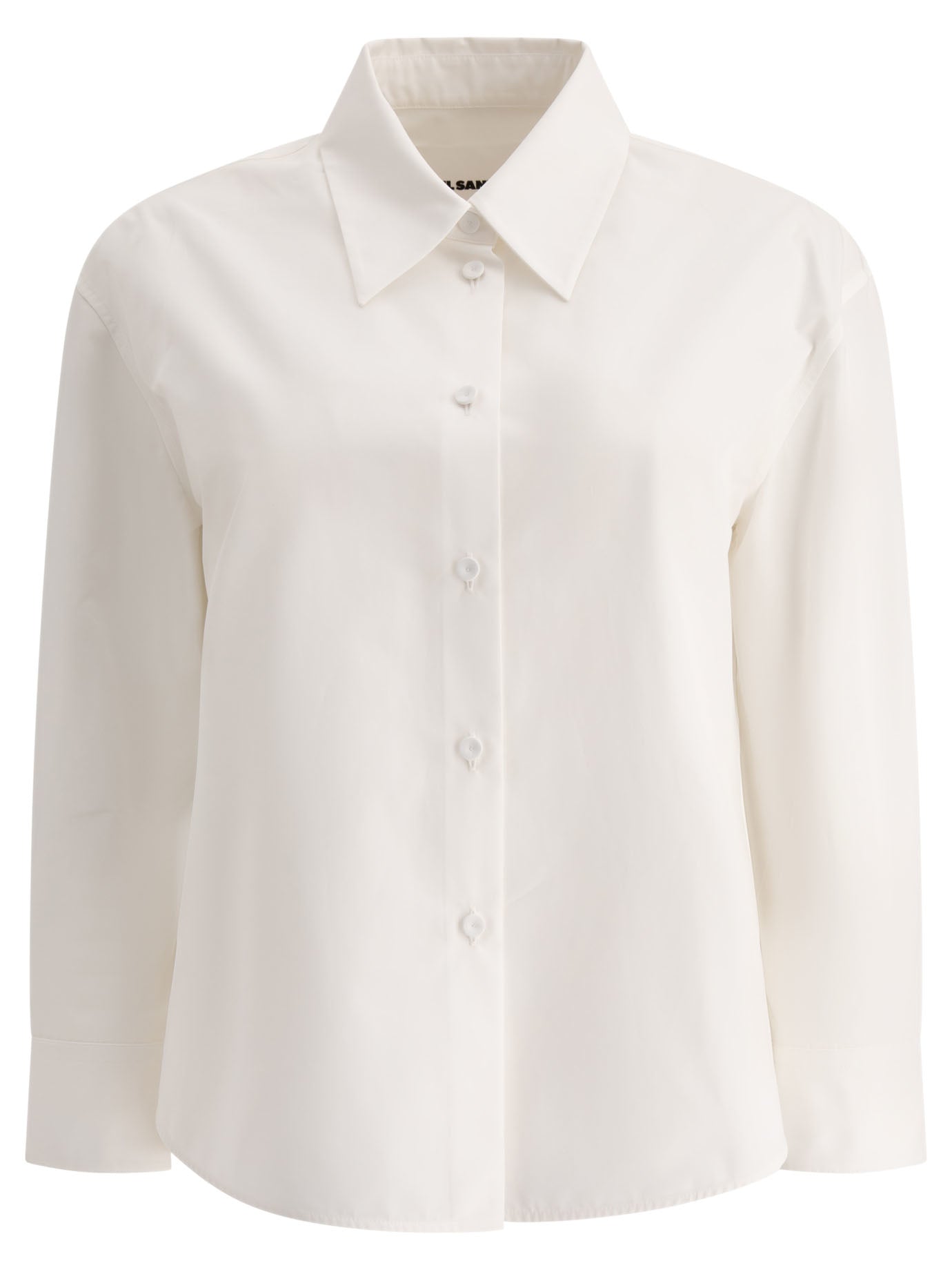 Jil Sander Cropped Poplin Shirt