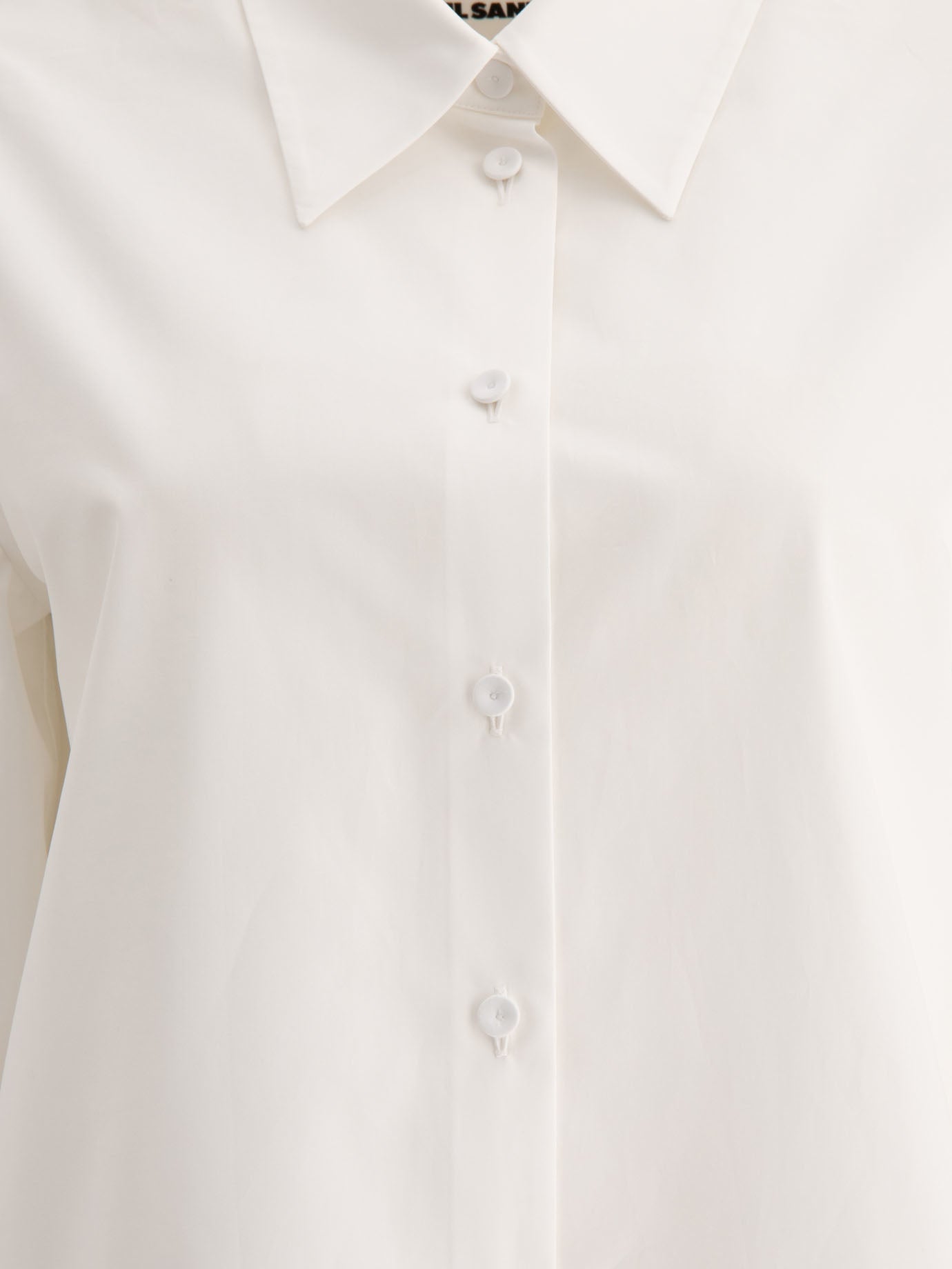 Jil Sander Cropped Poplin Shirt