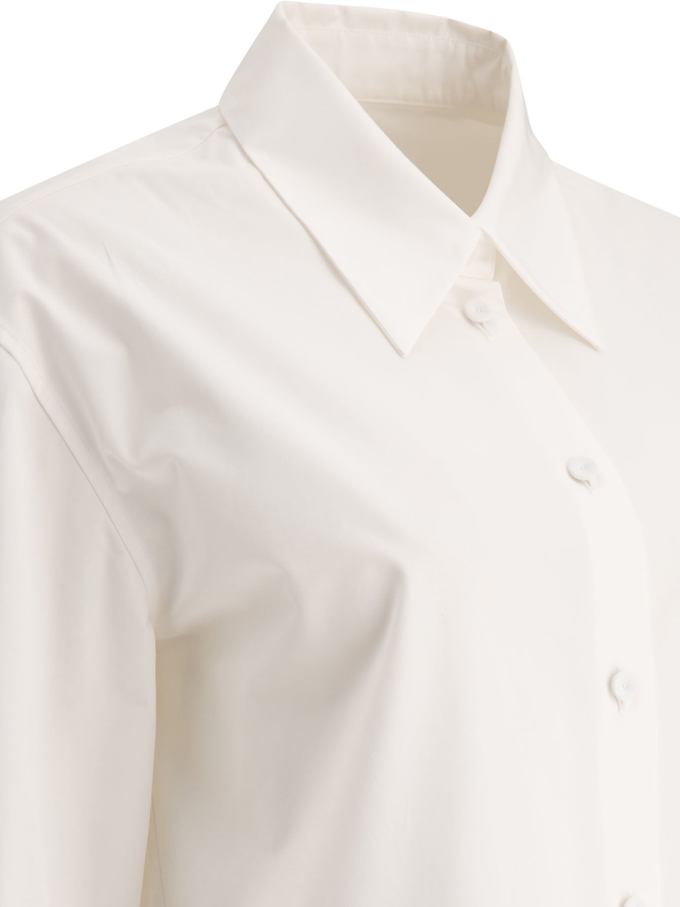 Jil Sander Cropped Poplin Shirt