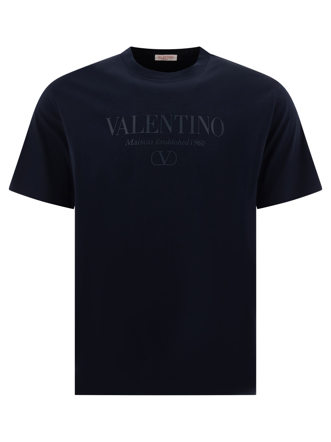 Valentino T-Shirt With Rubberized Logo Print