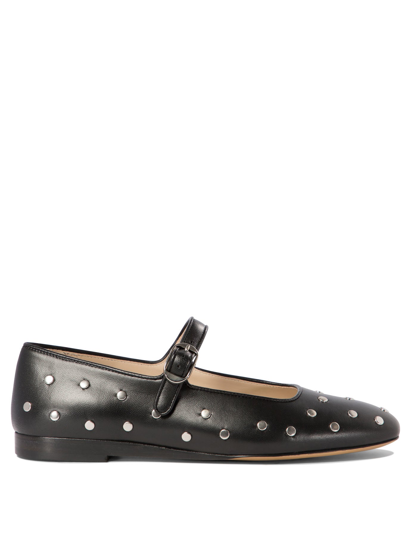 Le Monde Bèryl Mary Jane Studded Ballet Flats