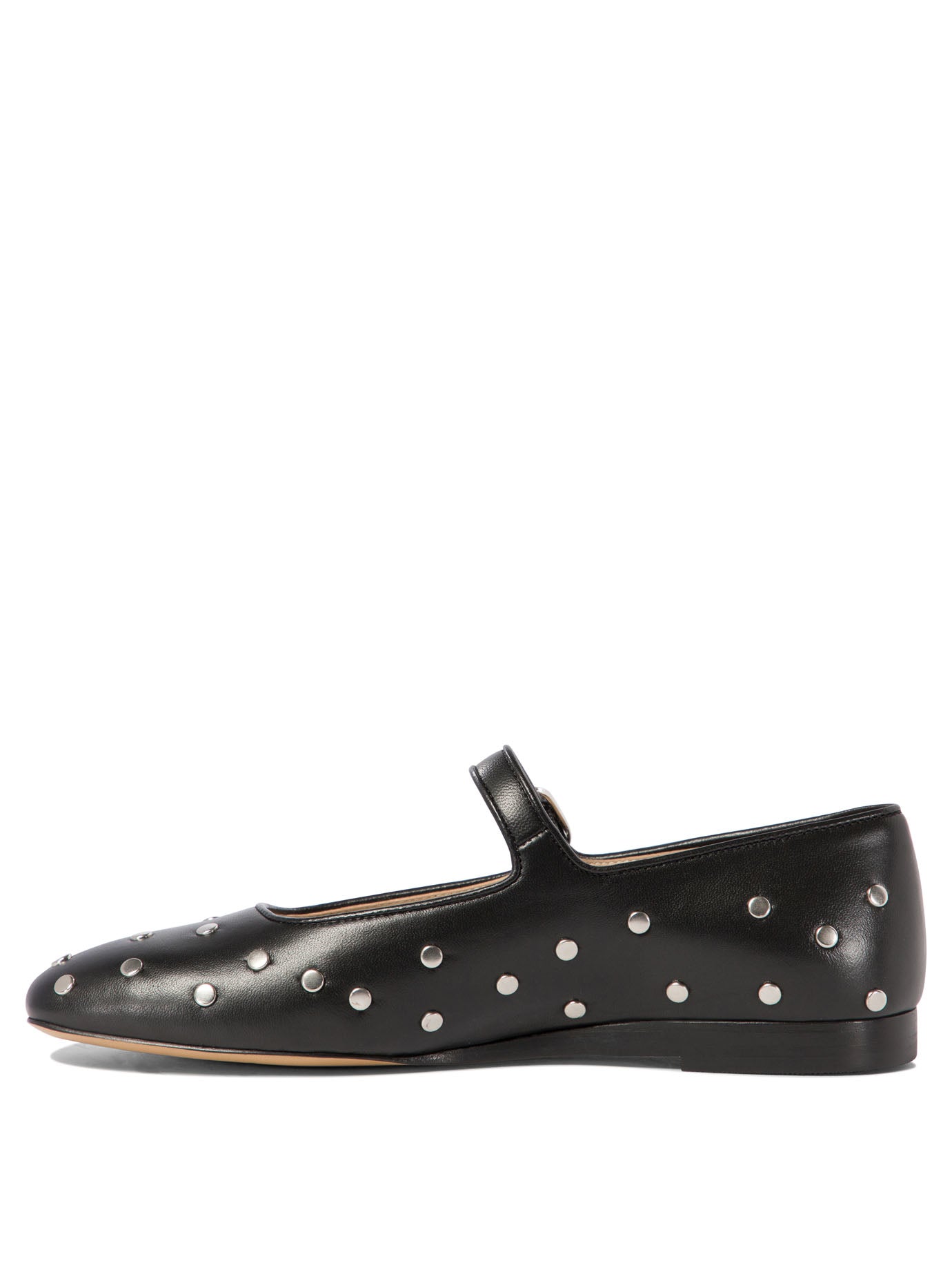 Le Monde Bèryl Mary Jane Studded Ballet Flats