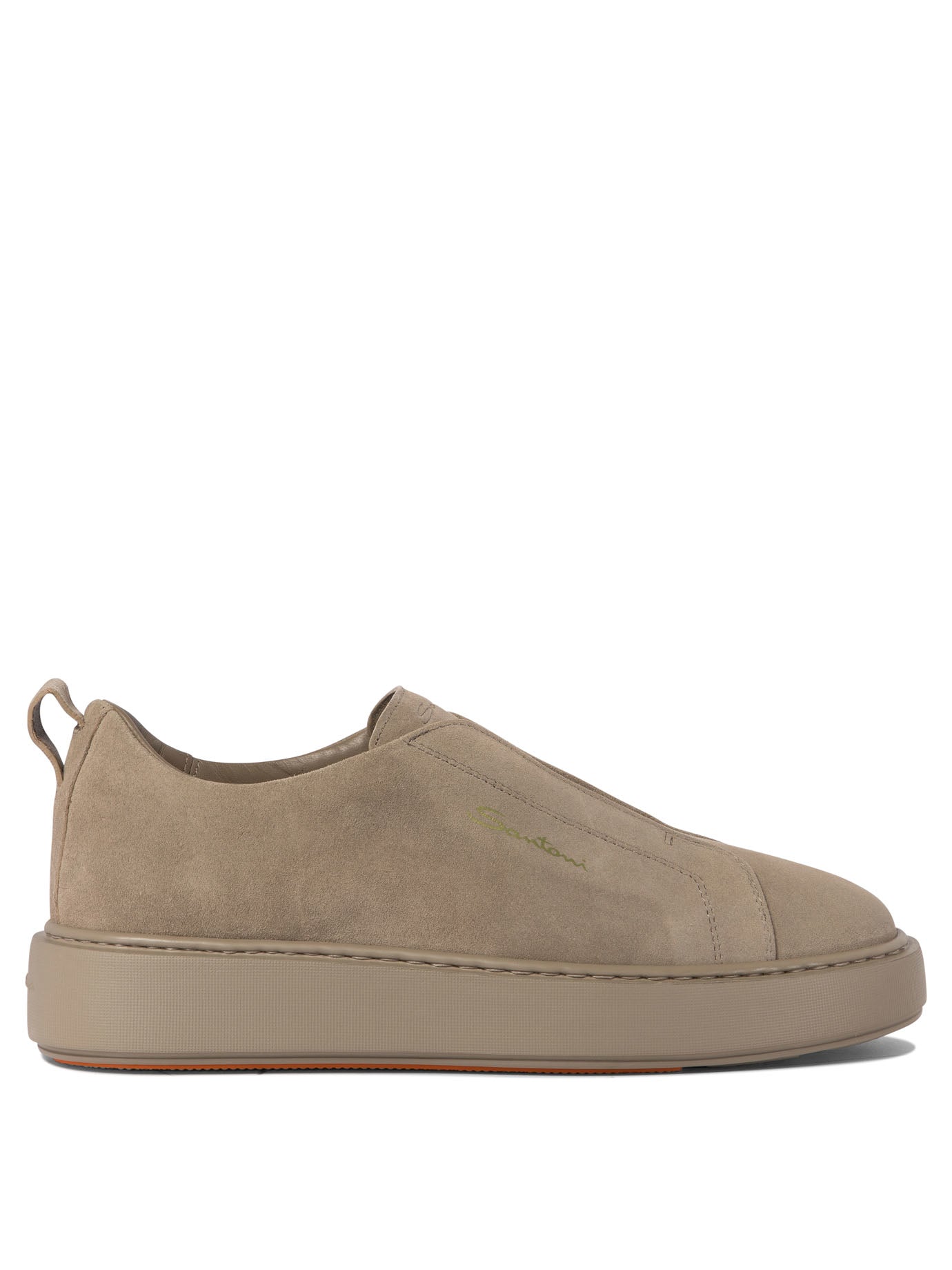 Santoni Victory Suede Slip-Ons