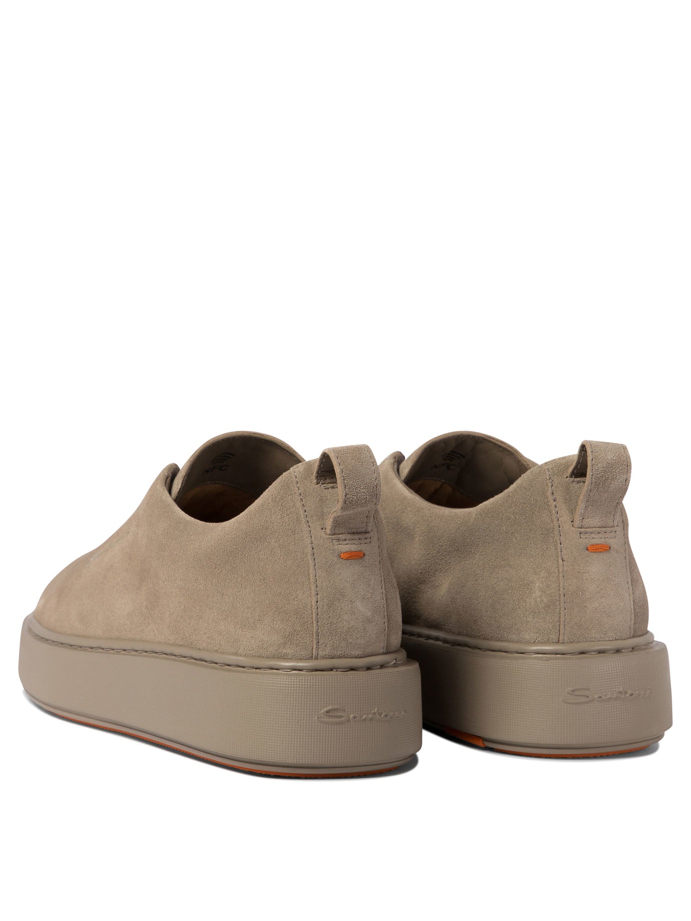 Santoni Victory Suede Slip-Ons